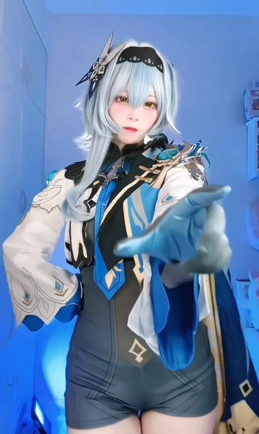 原神cos：黑丝+皮裤，制服眼镜娘雷神太顶了！修女装甘雨，绫华jk，小草神女仆装我爱了！
