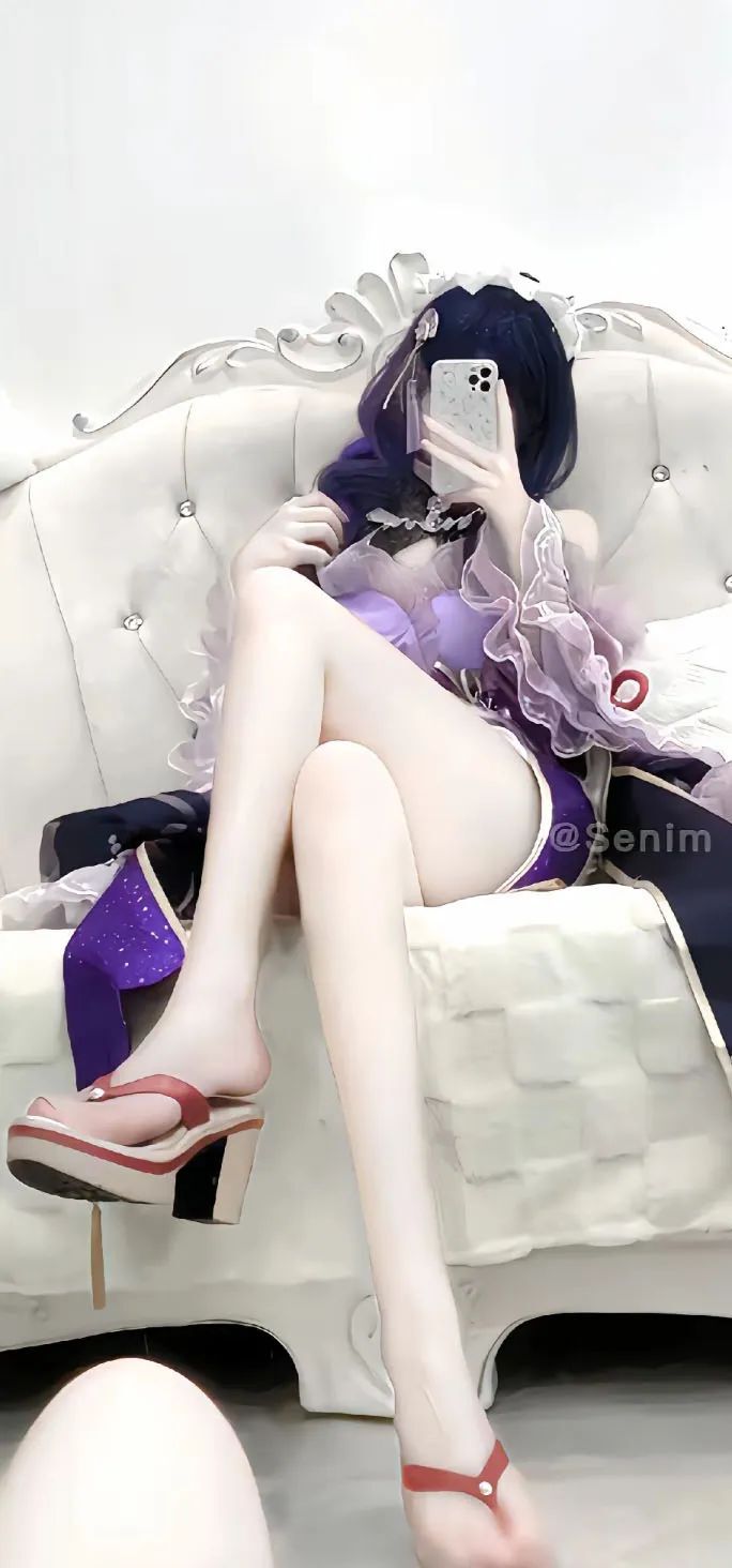 原神cos：黑丝+皮裤，兔女郎甘雨太顶了！白丝制服刻晴！女仆绫华雷神让人狂喜！黑丝旗袍申鹤！