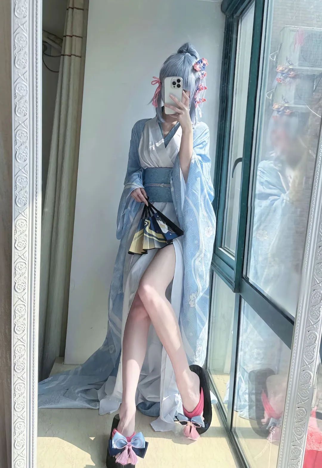 原神cos：白丝+婚纱，花嫁绫华美爆了！白丝女仆神子让人狂喜！包臀裙申鹤优雅高贵！