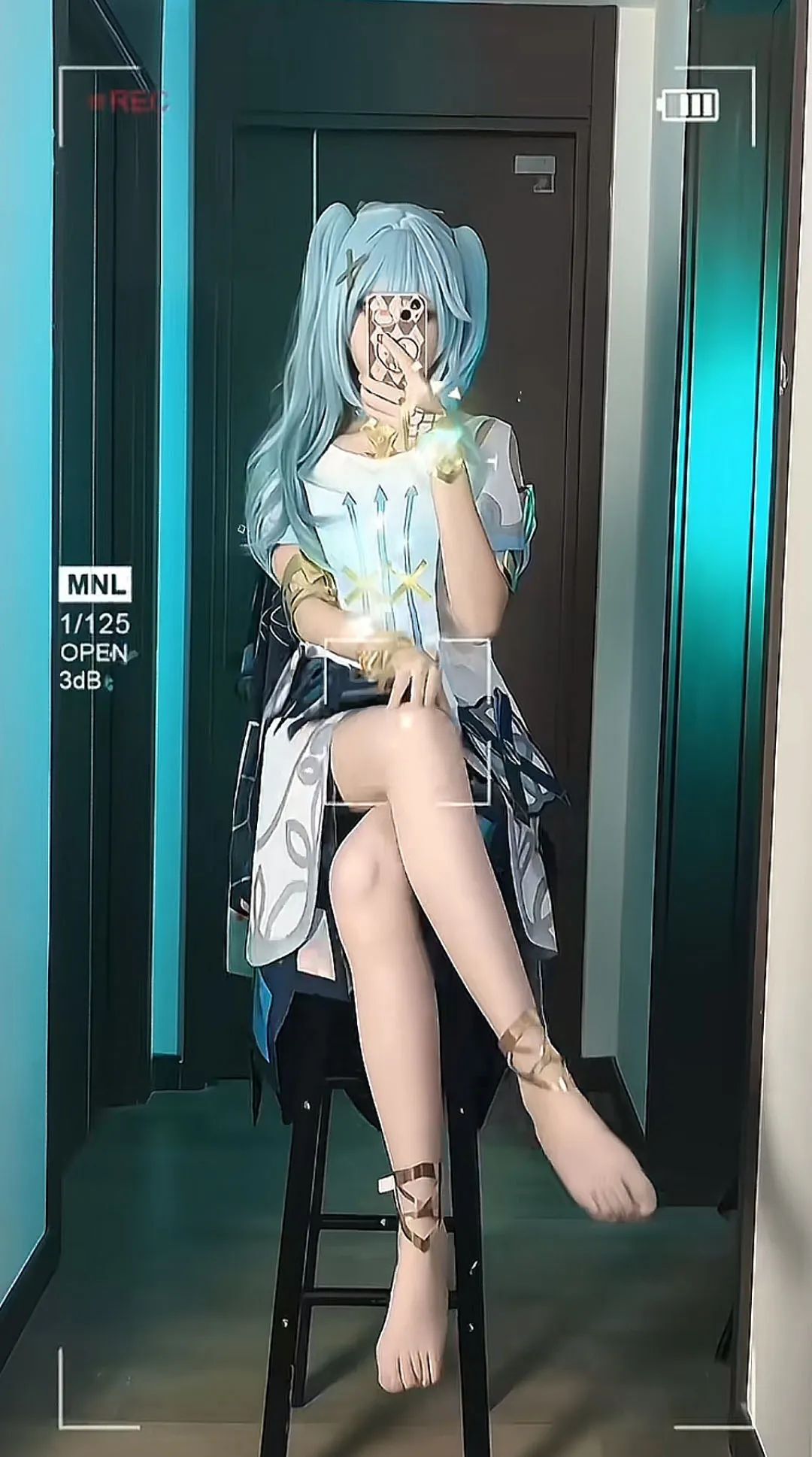 原神cos：黑丝+双马尾，女仆莫娜太美了！泳装妮露，和服雷神，绮良良表情太萌了！