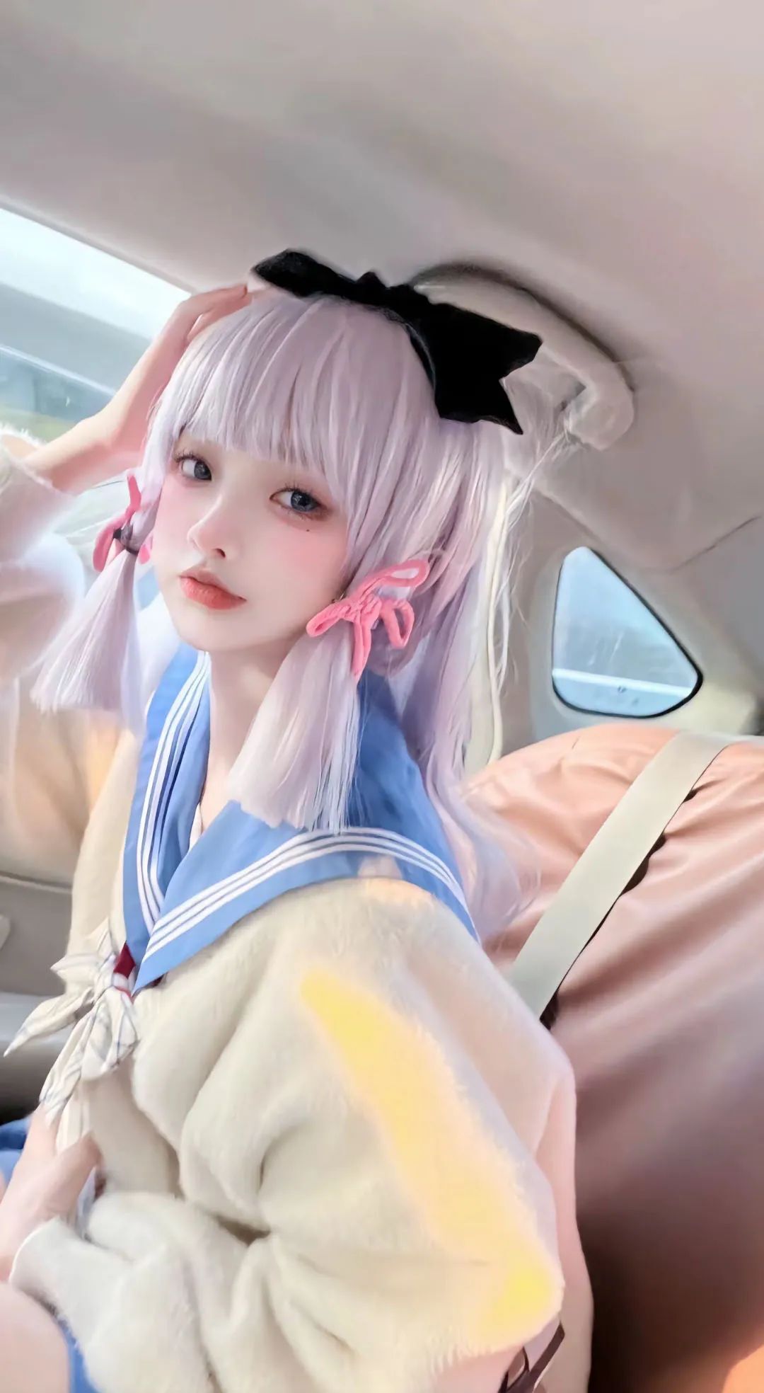 原神cos：黑丝+皮裤，制服神子太顶级了！包臀裙申鹤，婚纱绫华，旗袍甘雨，刻师傅嘟嘴太可爱了！