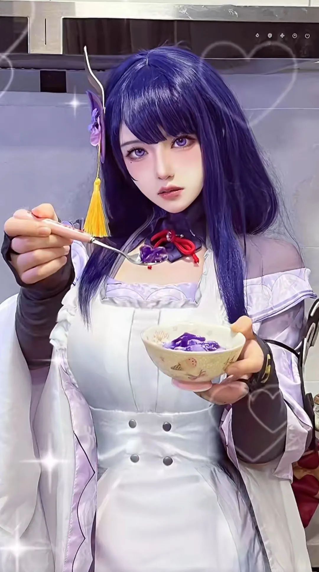 原神cos：白丝+护士服，刻晴超萌！女仆甘雨，神子黑纱裙美爆了！泳装申鹤，女仆雷神让人无法抵抗！