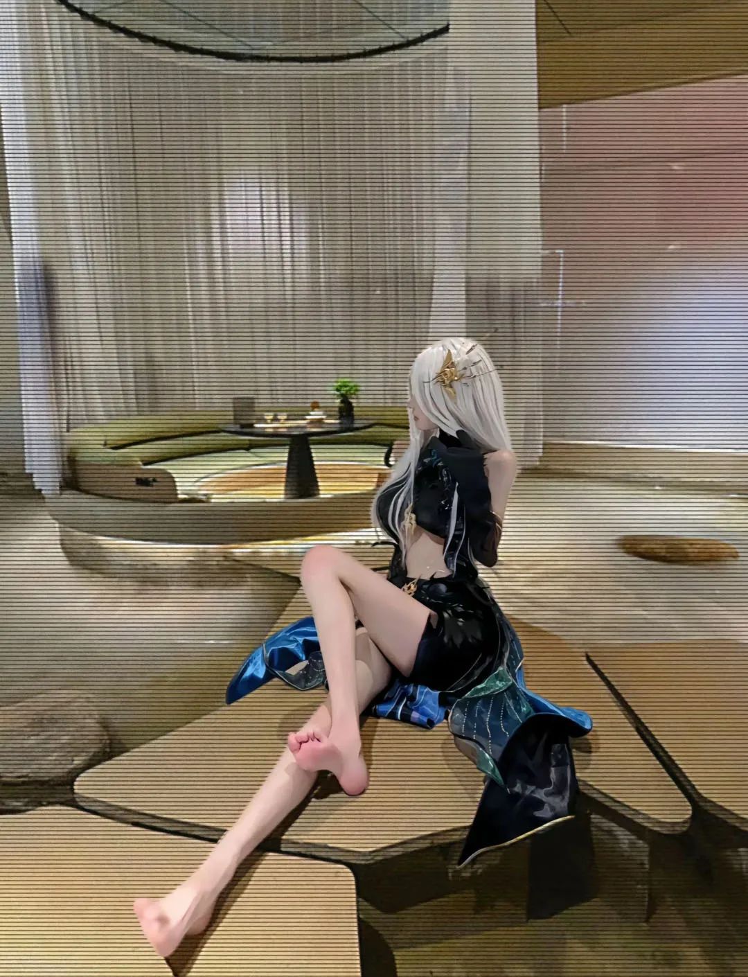 原神cos：白丝+JK，水手服绫华可爱爆了！黑丝皮裤雷神，修女服神子，旗袍小姨申鹤让人狂喜！