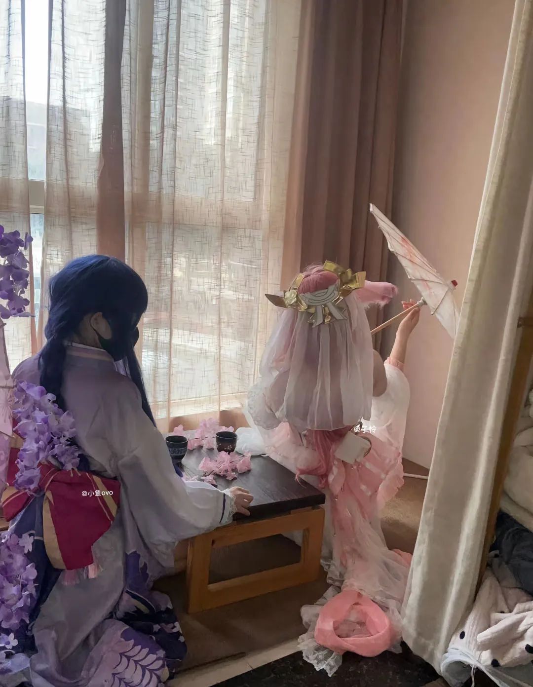 原神cos：黑丝+皮裤，兔女郎甘雨真好看！JK绫华，黑丝紧身衣申鹤让人狂喜！心海公主裙太美了！