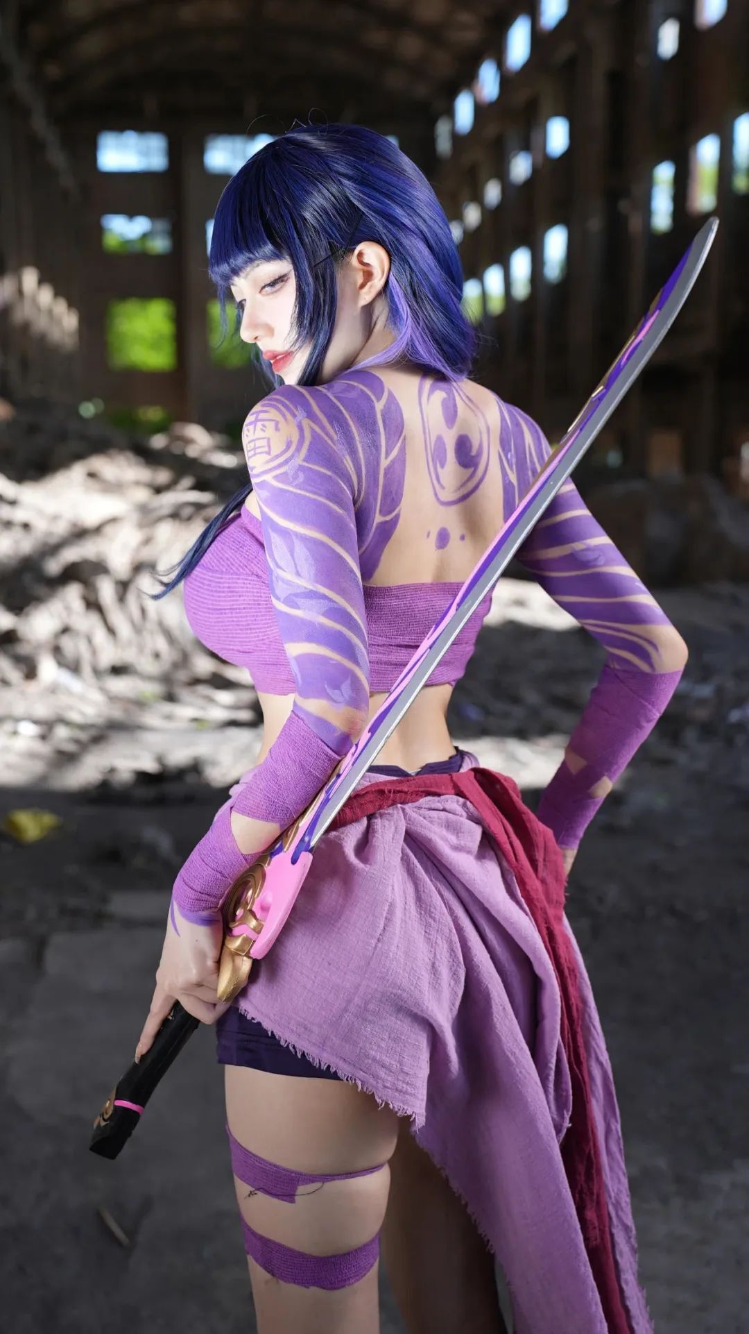 原神cos：芙芙新服装太可爱了！爆衣形态的雷神谁见过？白丝婚纱神子，满足了玩家的所有愿望！