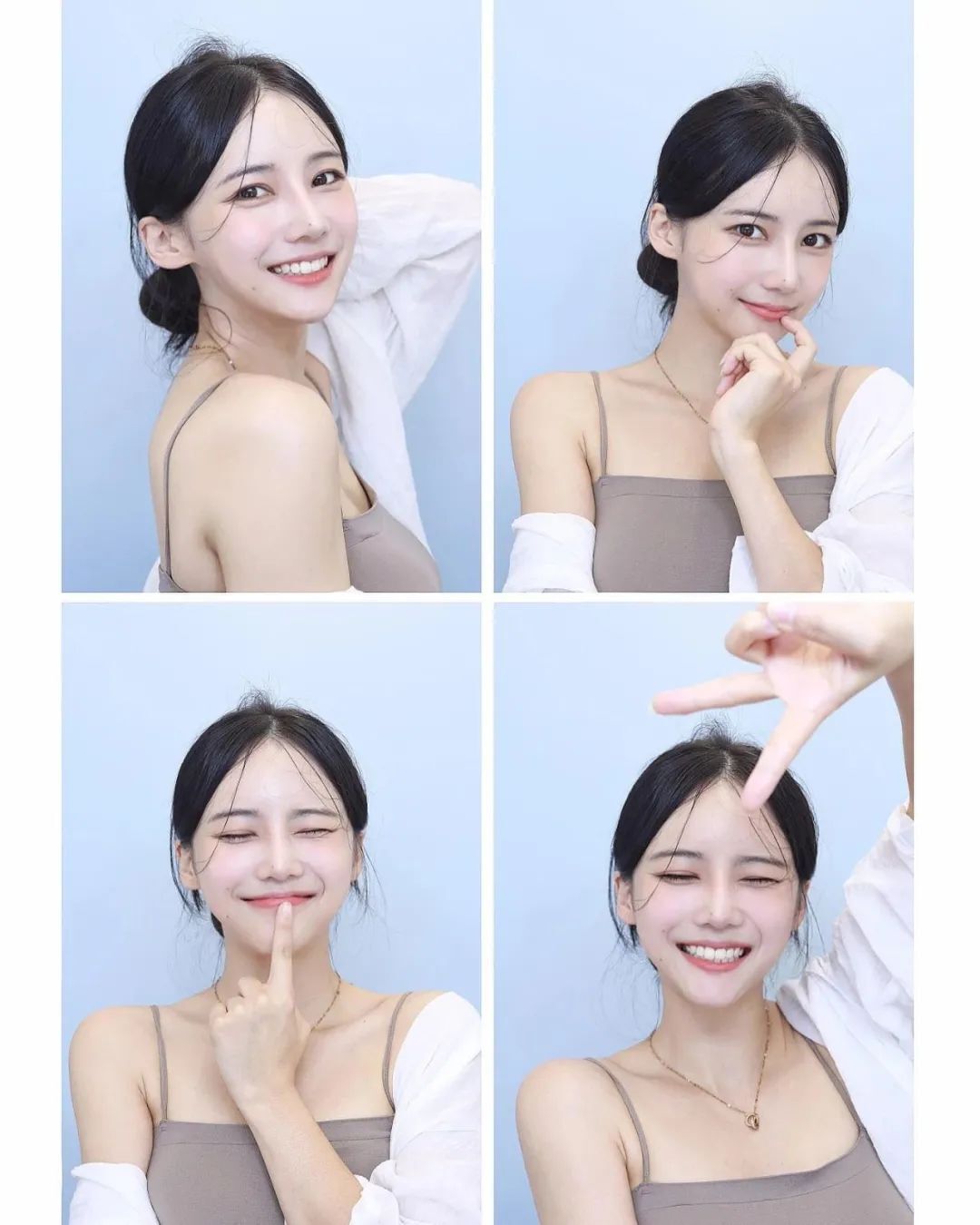 INS美女|韩国网红模特J.hae照片集， 皮肤白皙身材靓