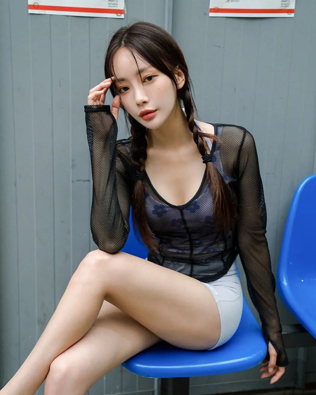 INS美女 | 韩国模特haesoll，逆天身材完美颜值