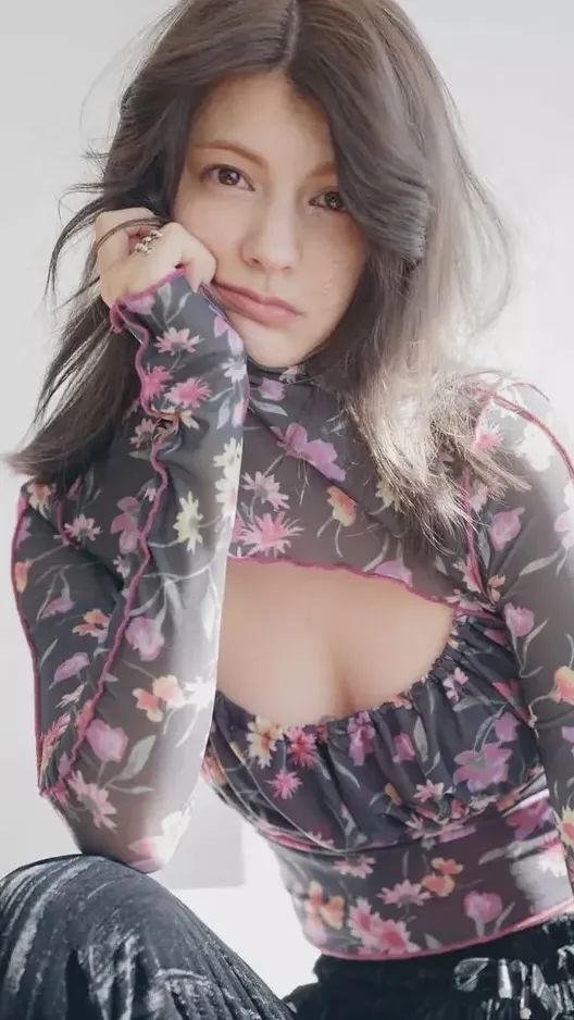 日本混血模特Maggy，最可爱的日本混血女艺人