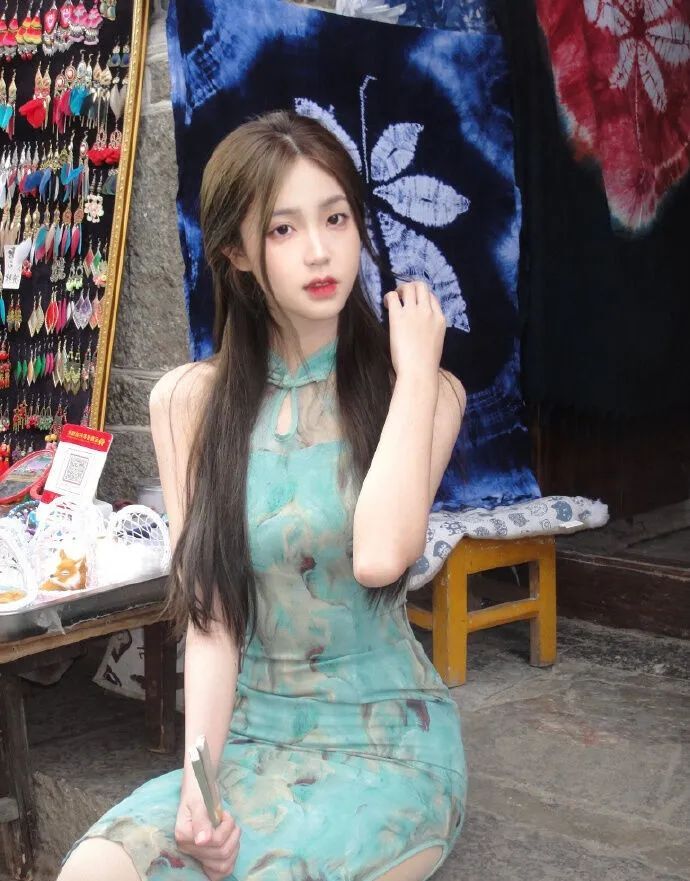 [仙女集]这身旗袍，也太美美美美美了吧