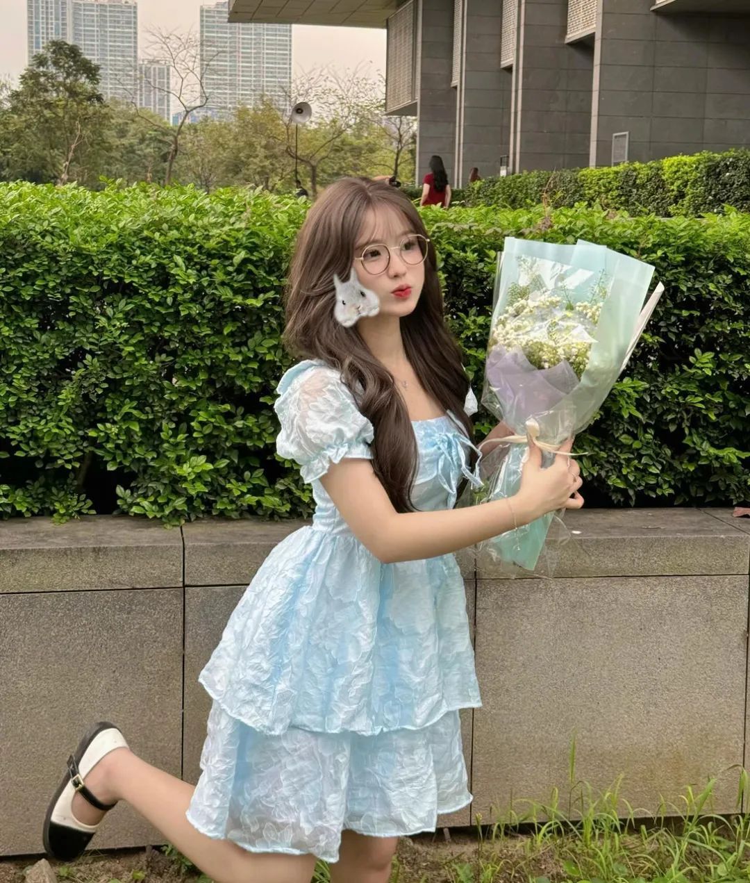 甜美可爱