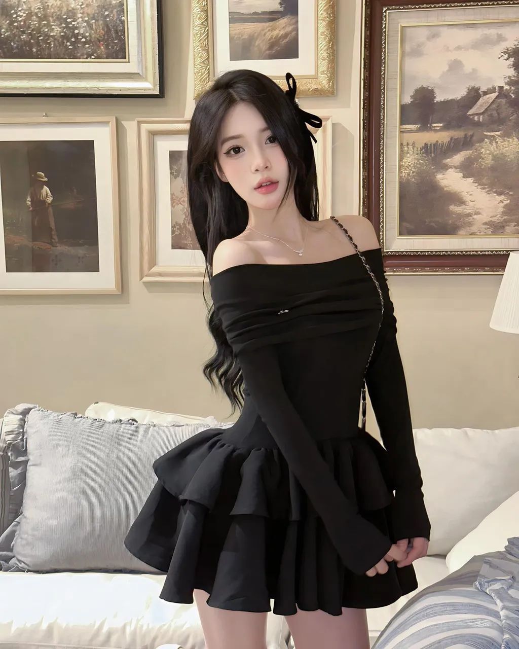 甜美淑女写真