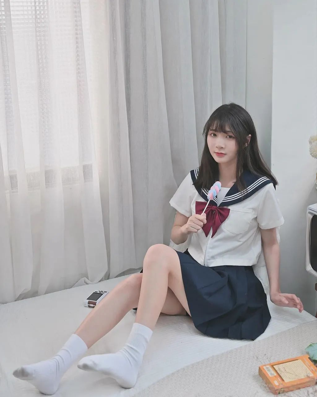 清纯JK短裙少女写真