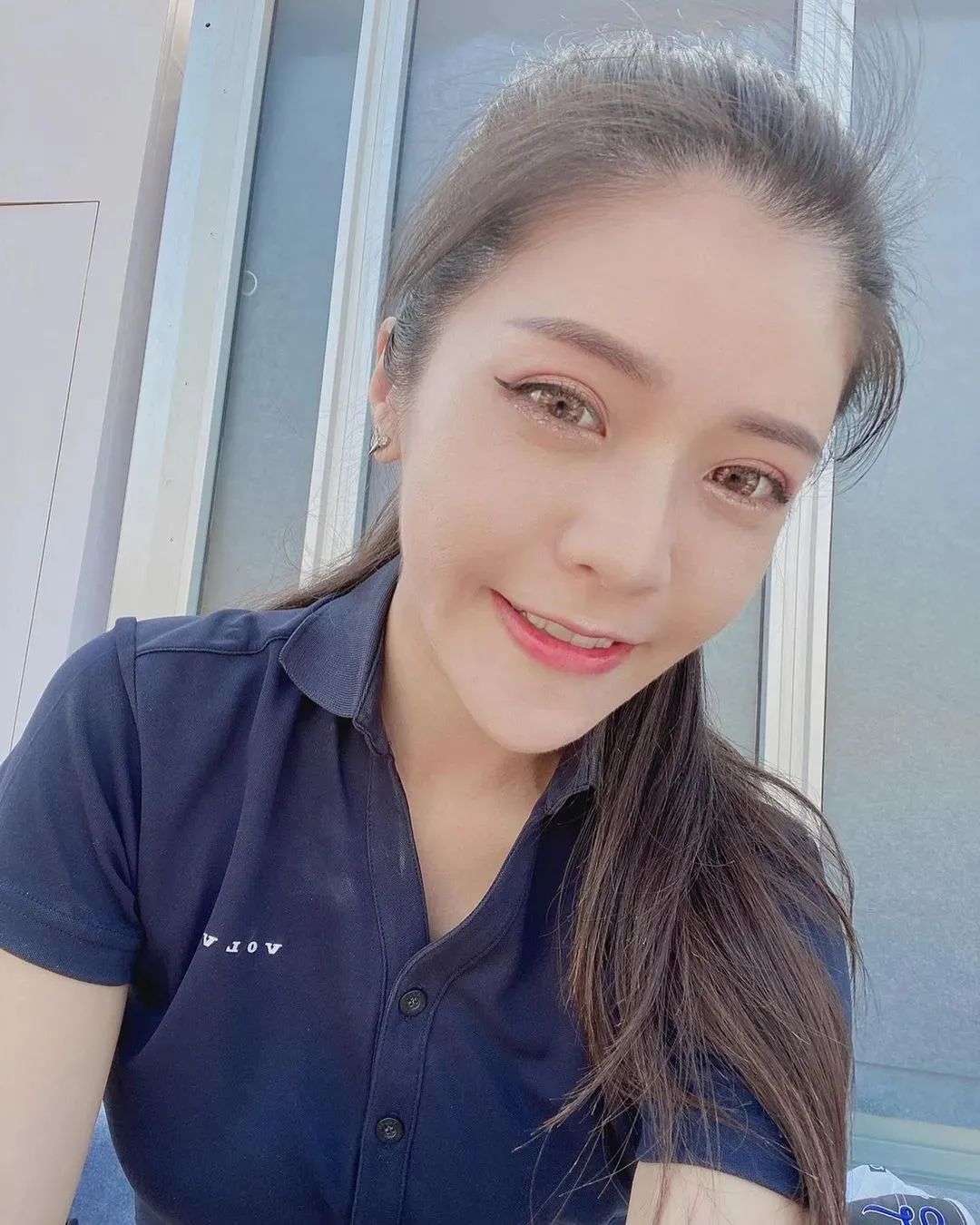 美女壁纸丨Chiao焦糖，长相甜美可人的台湾正妹