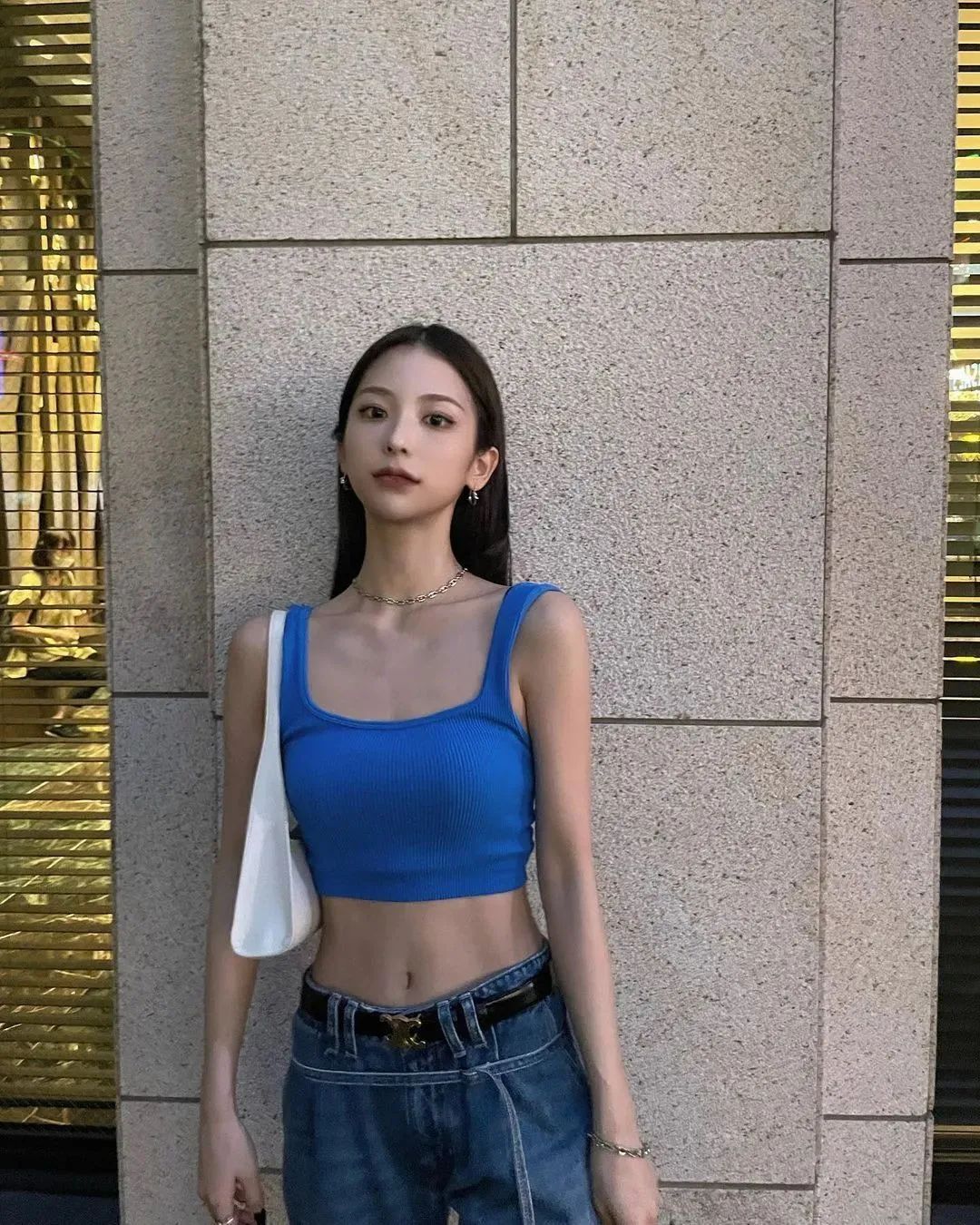 日本网红美女ayagram，又酷又飒的御姐范女神