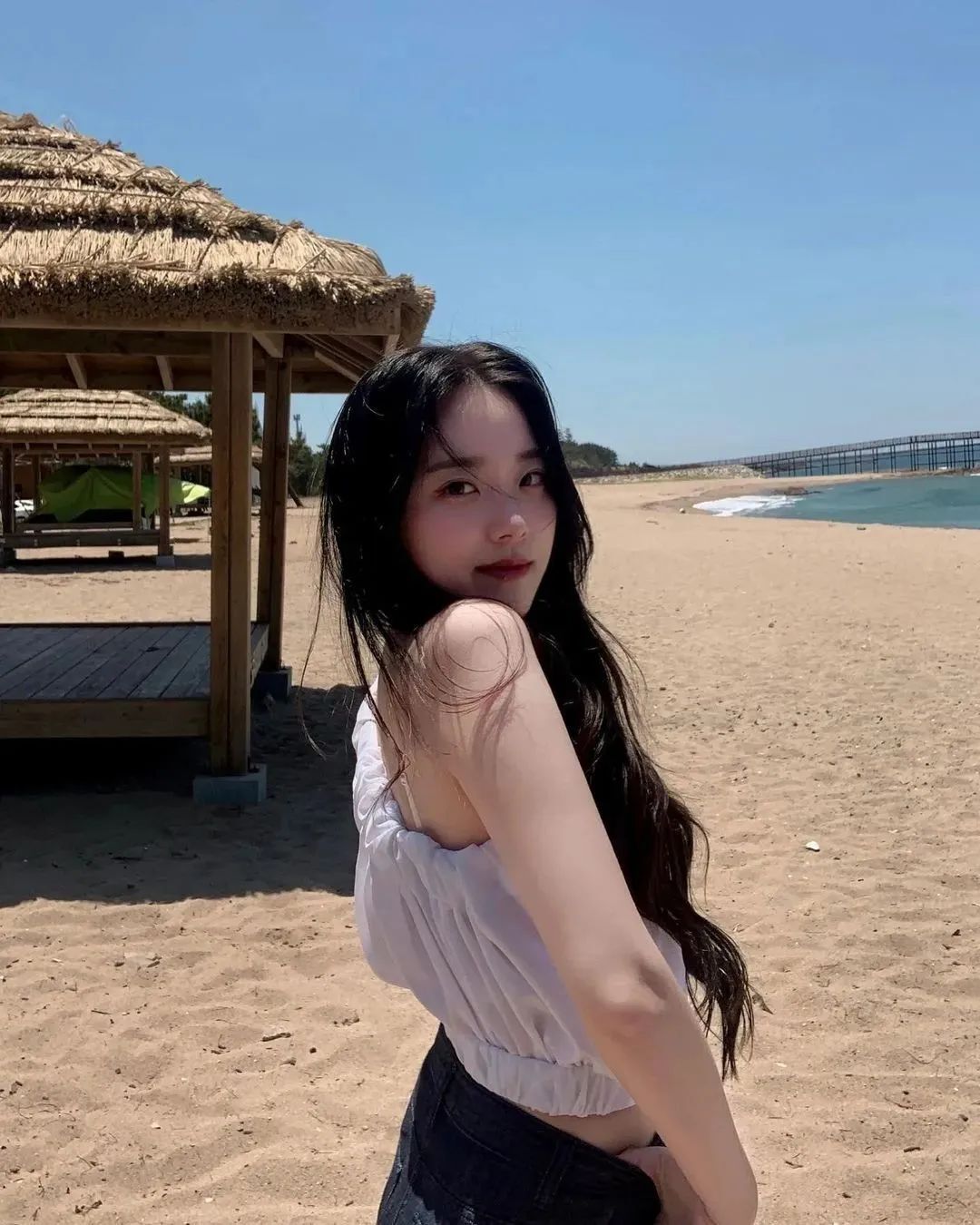 韩国网红DAIN，气质清新脱俗的甜美女神