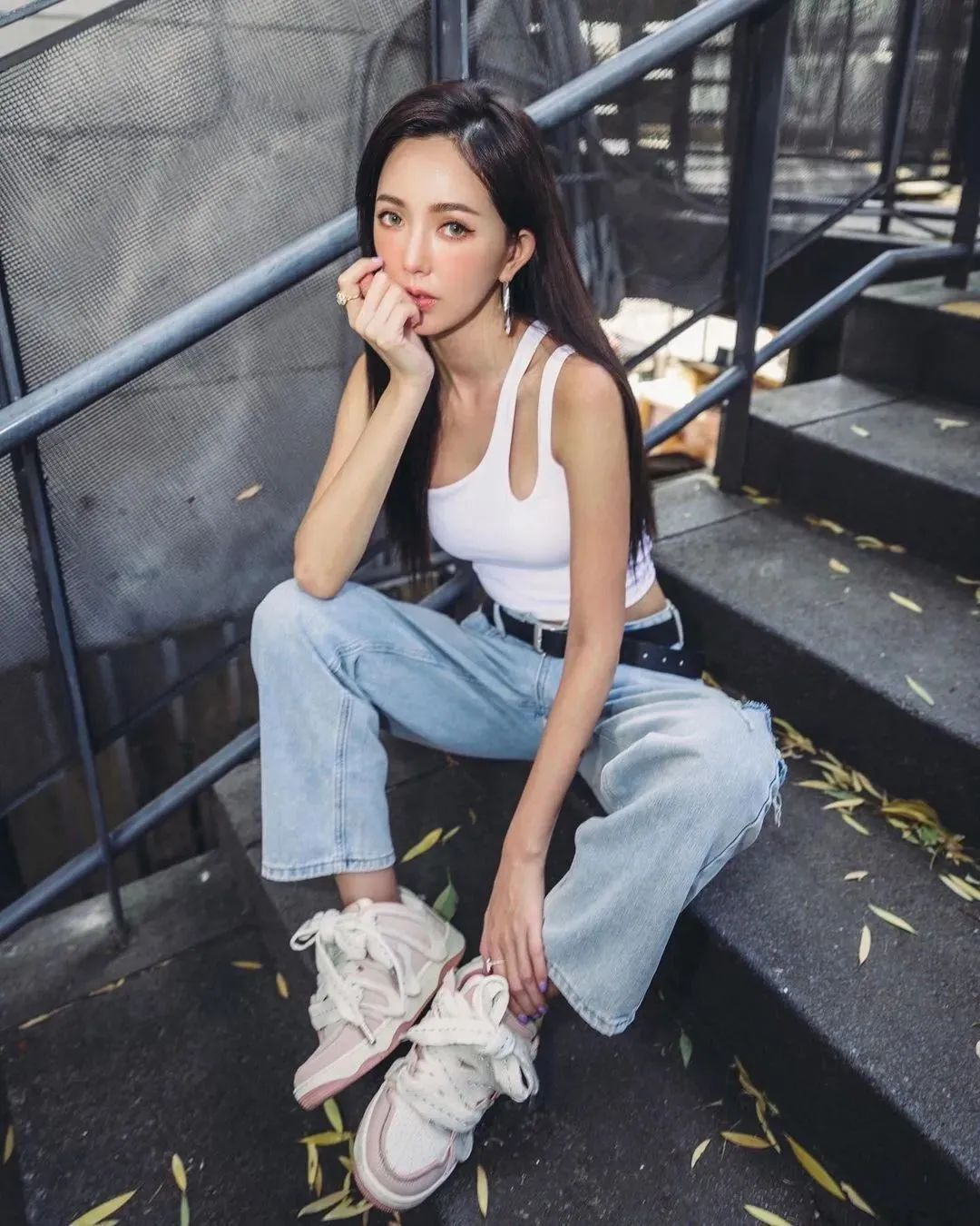 许采晴，34岁风采依旧的台湾网红美女