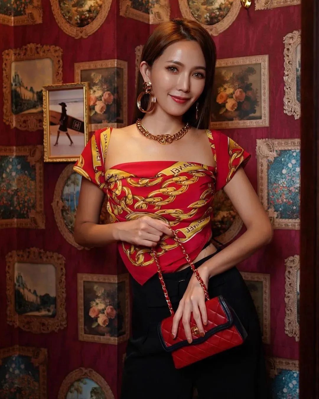 许采晴，34岁风采依旧的台湾网红美女