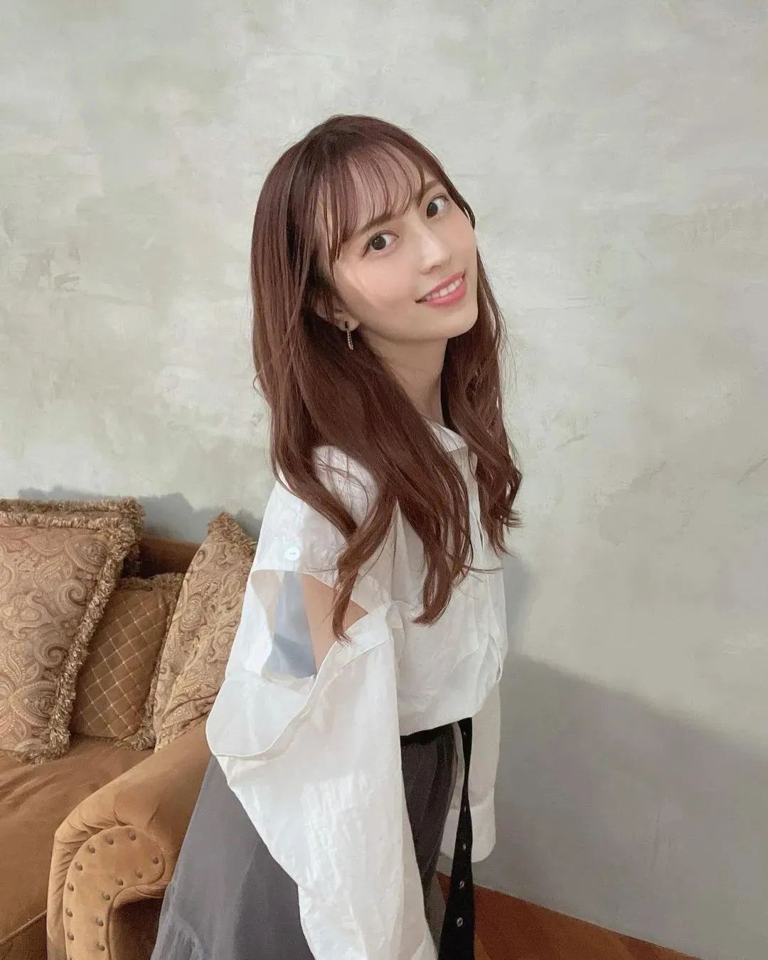 日本网红竹内星菜，清纯可爱的日本最美女画家