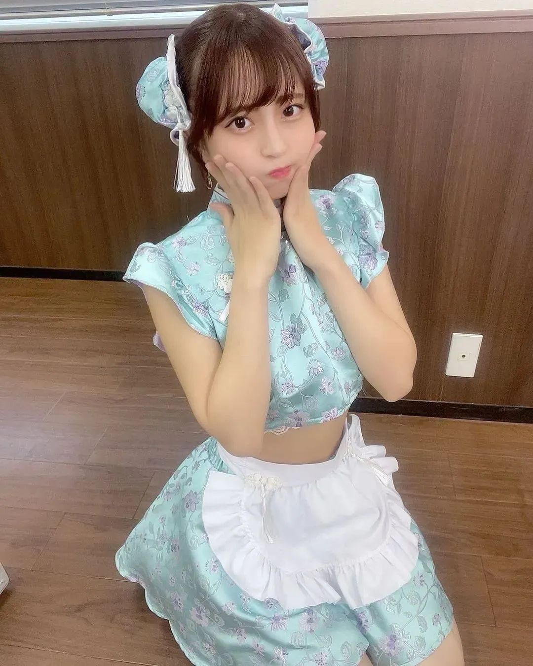 日本网红竹内星菜，清纯可爱的日本最美女画家