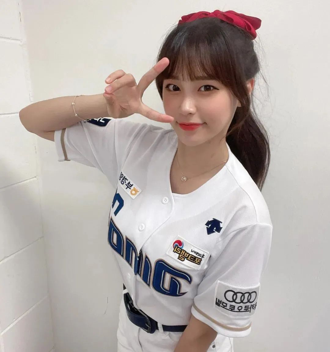 韩国网红朴善珠，青春甜美的阳光美少女