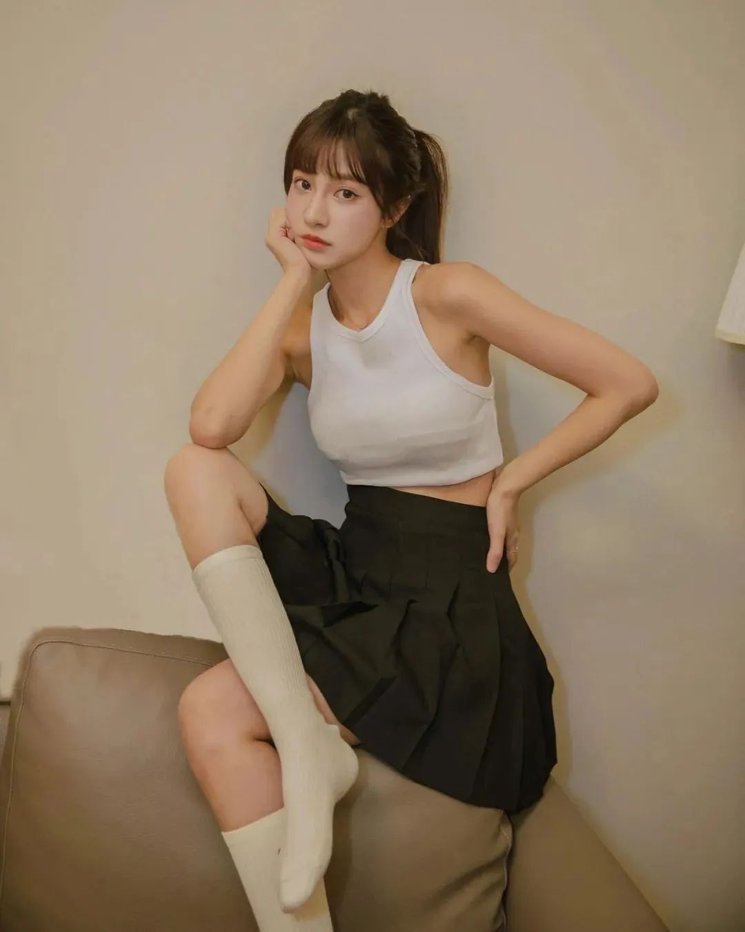 台湾网红陈敬宣，清纯可爱的她，是多少人心目中的理想型女朋友