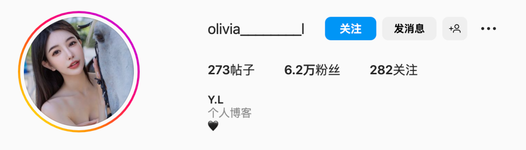国产网红olivia，甜美迷人的她，是多少人心目中的完美型女友