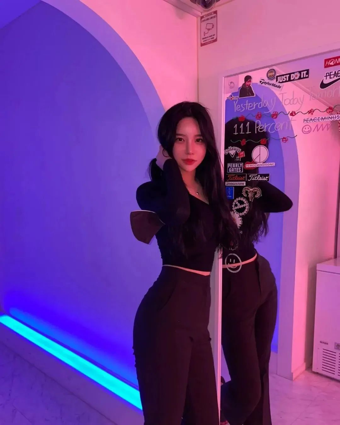 韩国网红hw1102，甜美又性感的气质女神