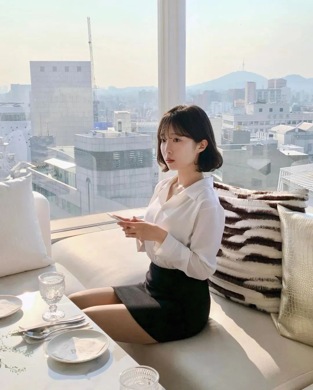 韩国美女juyeong，清纯可爱的甜美系女神