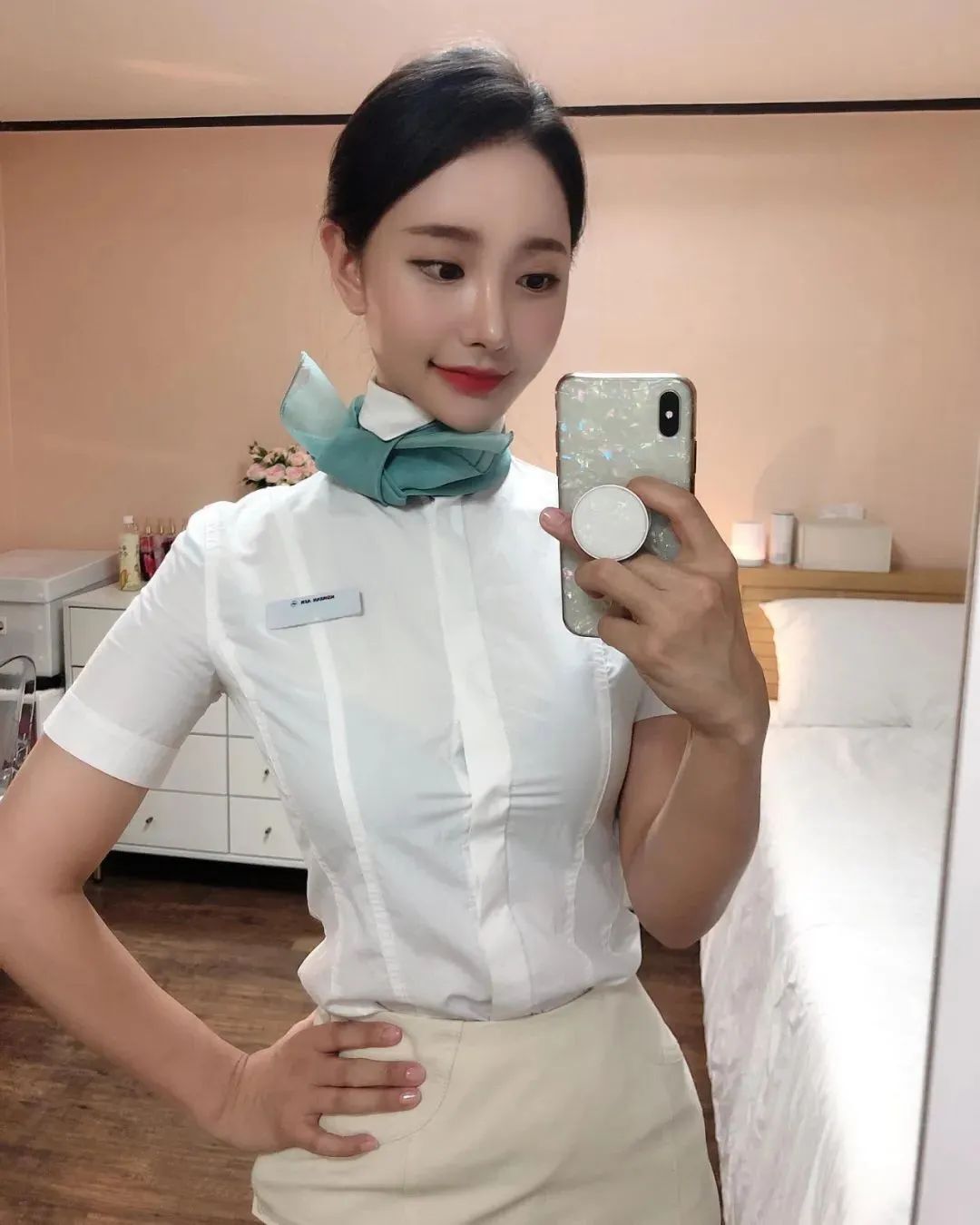 韩国网红 | jin，可盐可甜的空姐