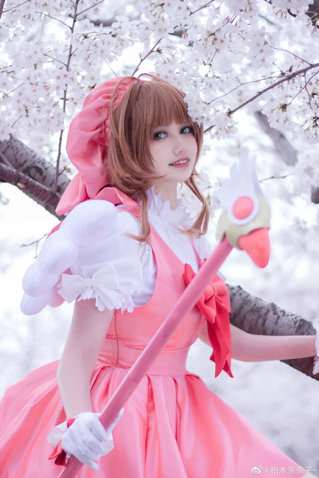 cosplay：【魔卡少女樱】木之本樱