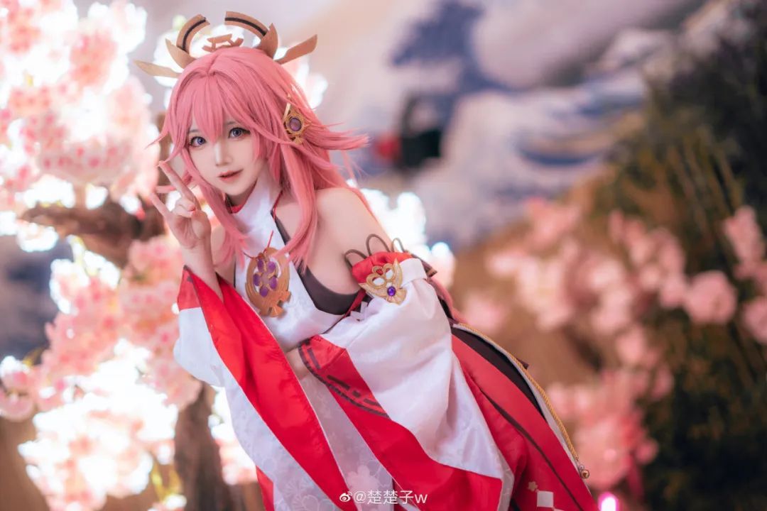 cosplay：【原神】八重神子