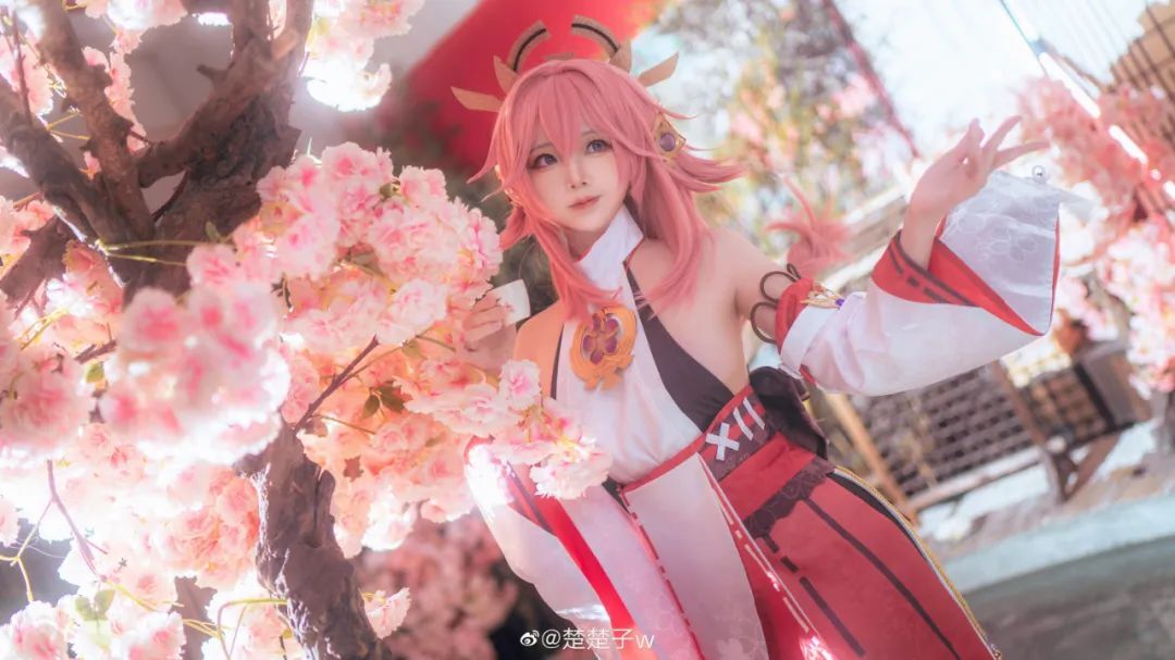 cosplay：【原神】八重神子