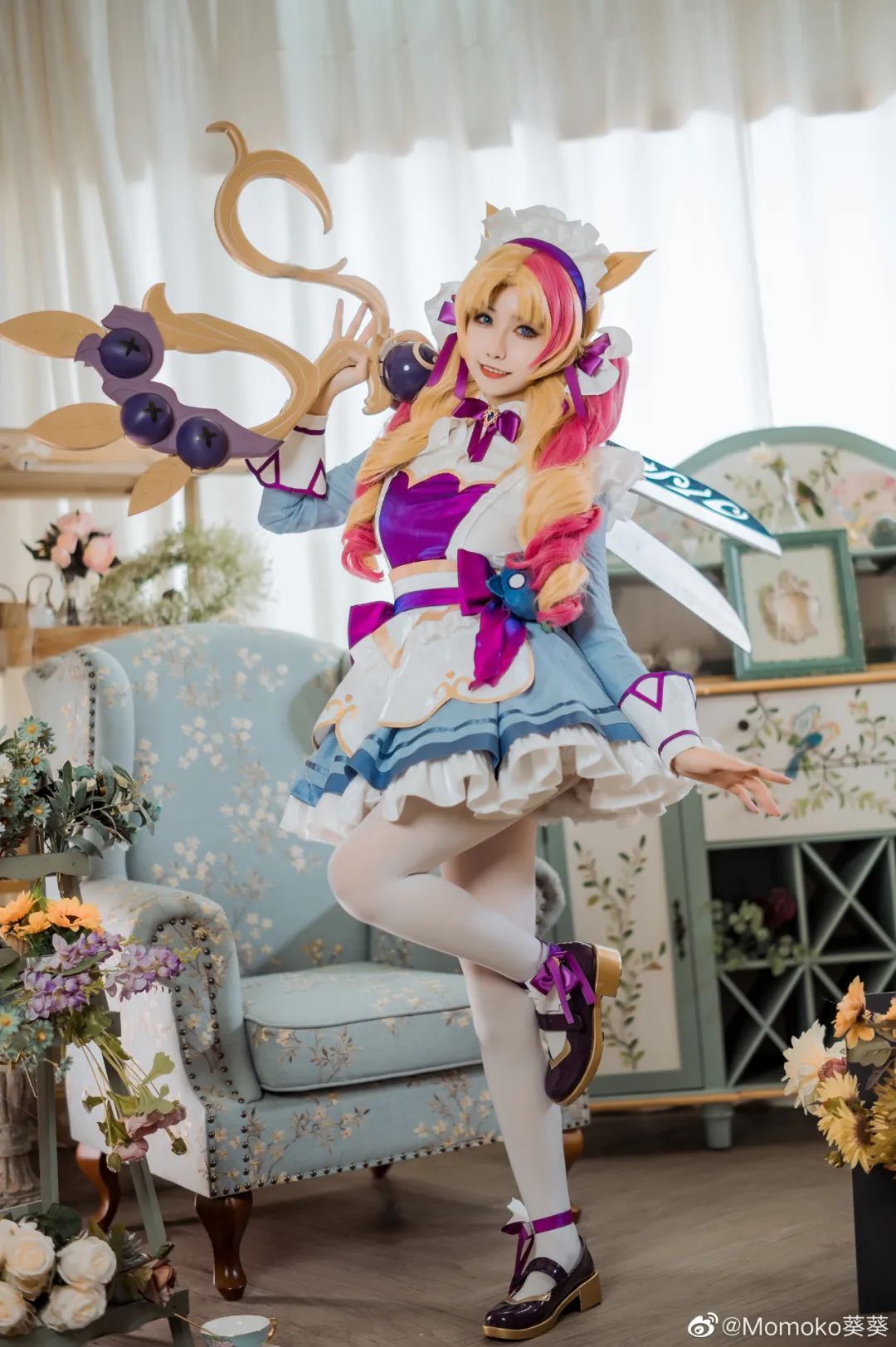 cosplay：英雄联盟  格温