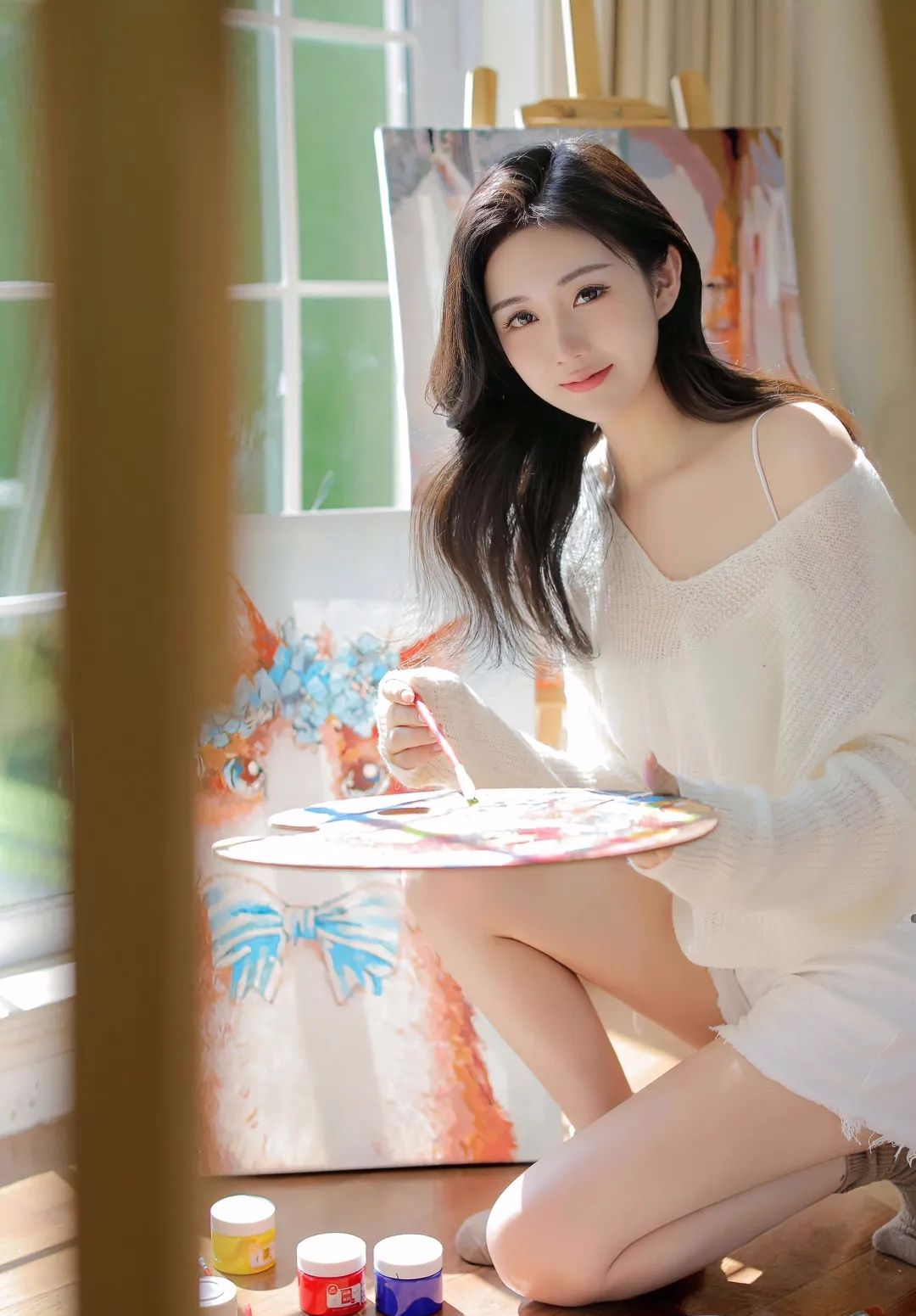 美女诱惑图片|美女趴床上照片,床上性感写真,女生全身照片可爱