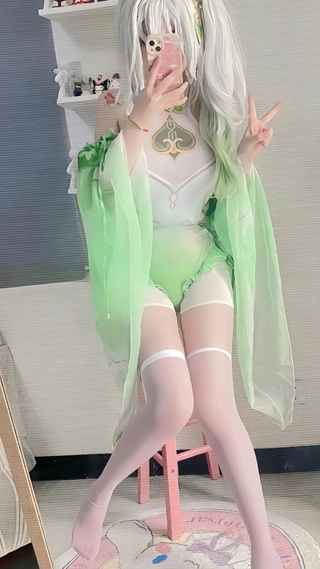 原神cos：白丝+花嫁，婚纱神子太漂亮了！紧身旗袍装申鹤，留云身材不如甘雨！