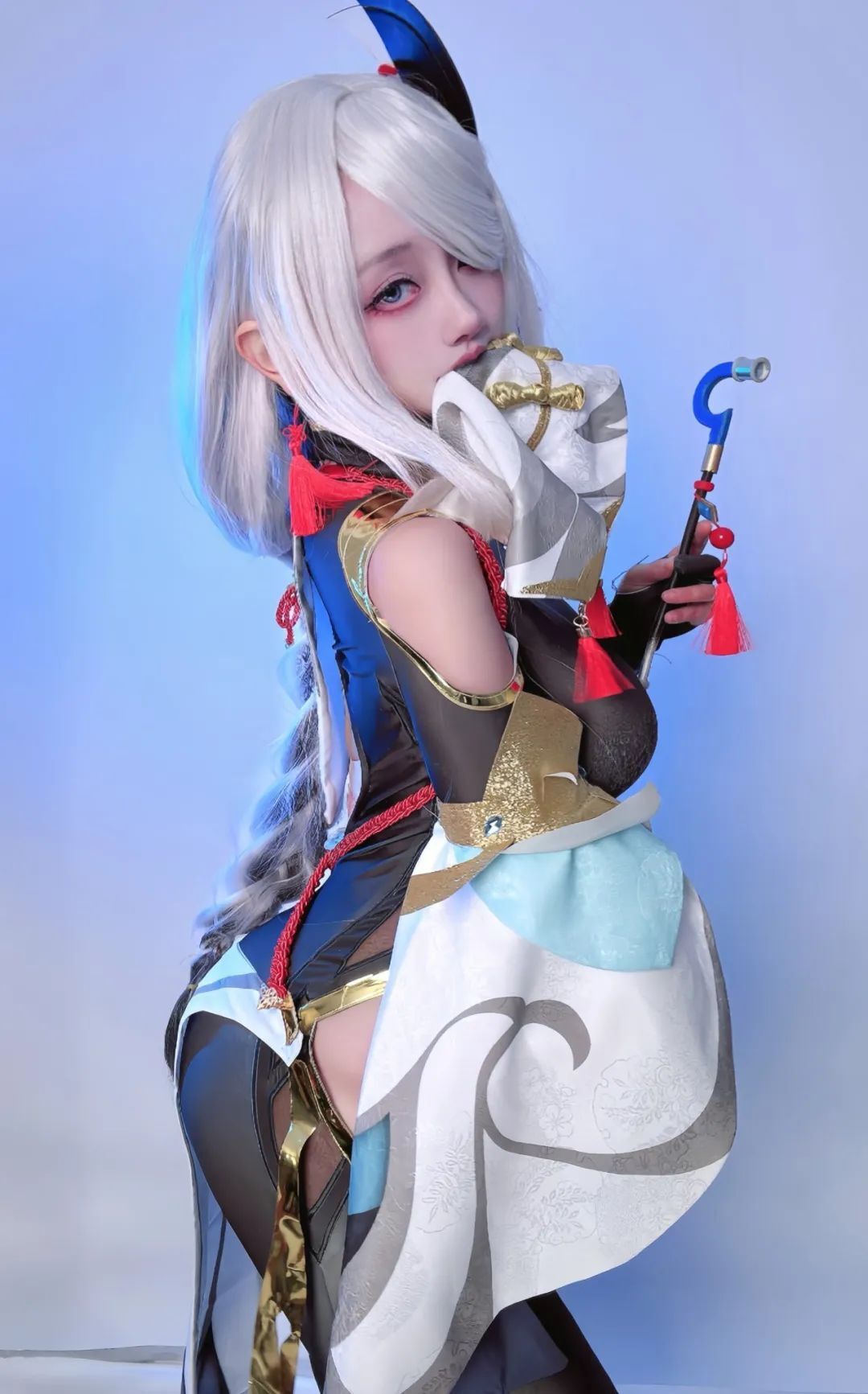 原神cos：萍姥姥回归少女容颜！雷神胸口拔刀太甜了！大草神可爱爆了！