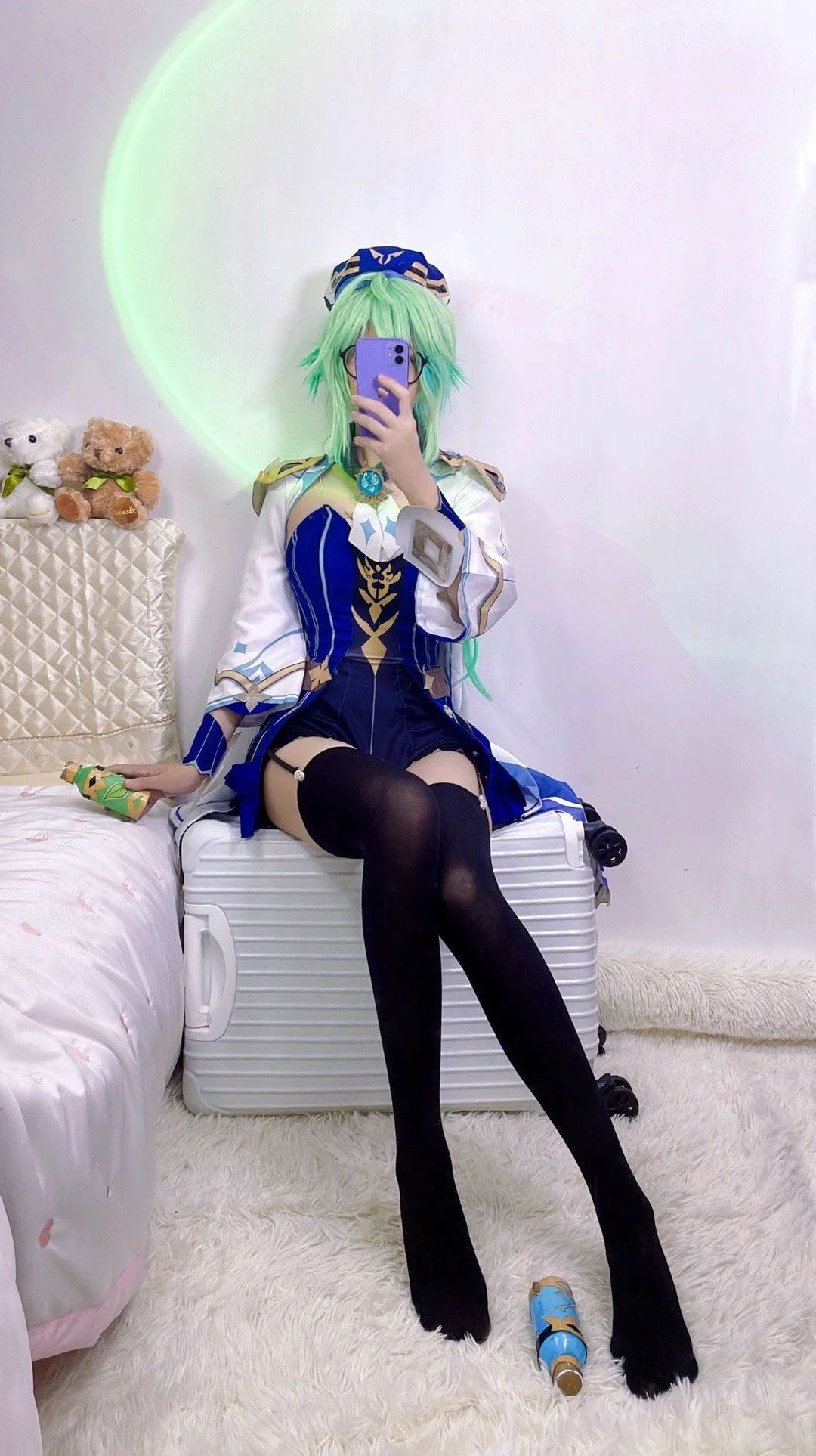 原神cos：泳装心海美爆了！OL制服申鹤果然顶级！安柏终于变大了！