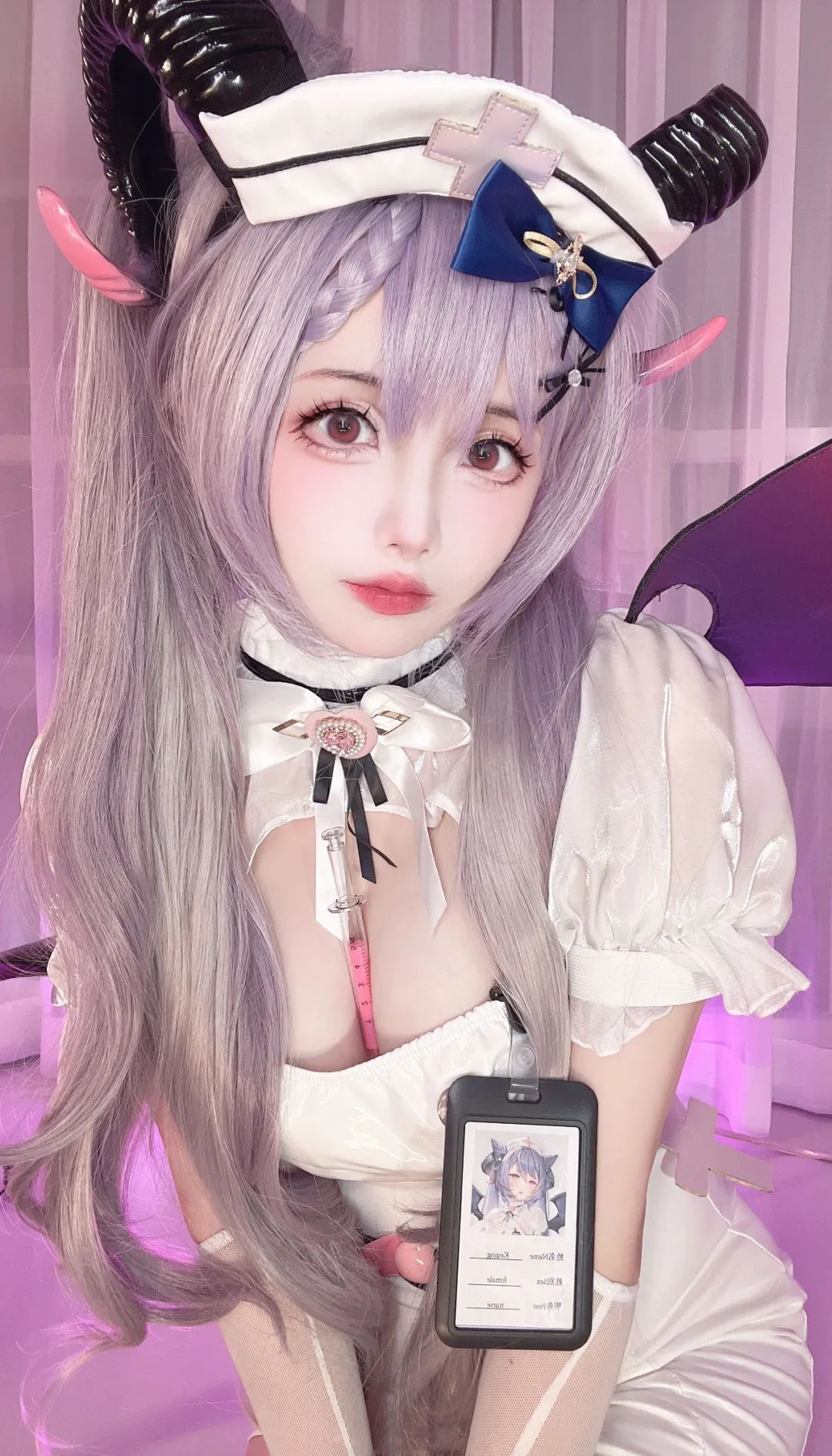 原神cos：白丝+短裤，OL制服雷神太顶了！护士装刻晴，泳装神子美爆了！