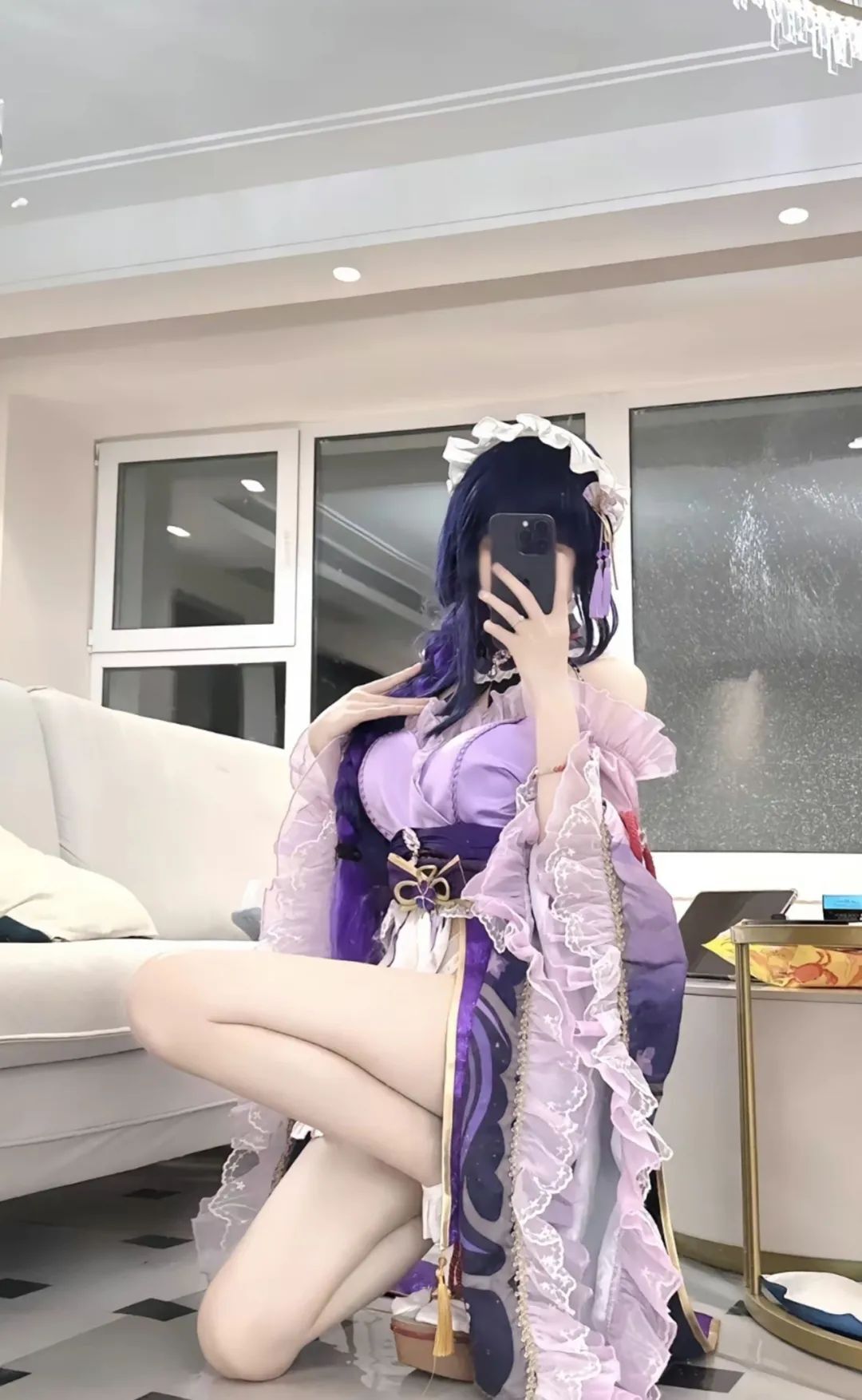 原神cos：兔女郎甘雨太顶了！黑丝旗袍莫娜！白丝女仆雷神，泳装心海真可爱！