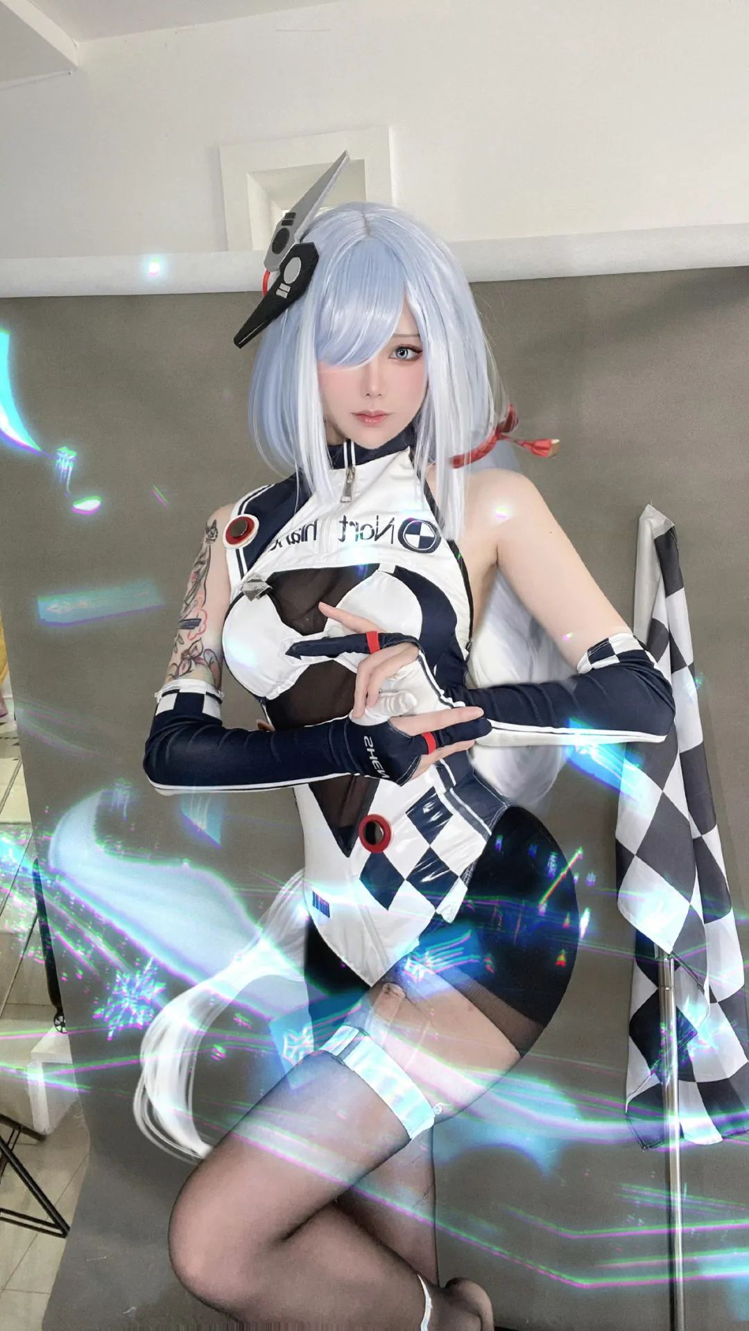 原神cos：兔女郎心海，旗袍装申鹤！白丝邪魅装刻晴！女仆装草神，制服雷神，修女装甘雨太顶了！