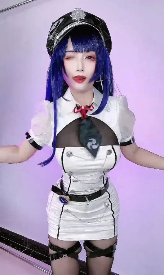 原神cos：泳装神子太美了！制服雷神，香菱变大了，白丝刻晴，女仆久岐忍让人狂喜！