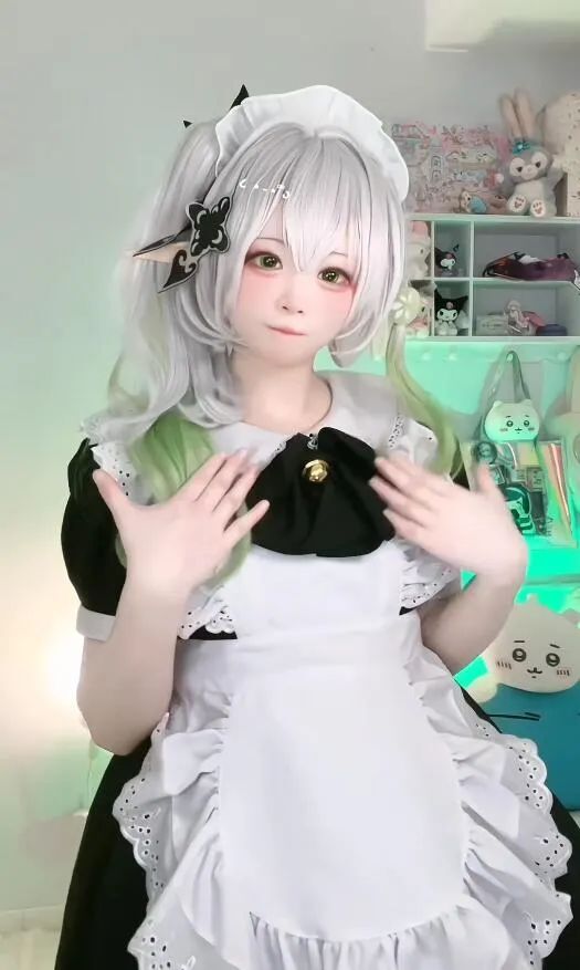 原神cos：白丝+修女装，甘雨太顶了！制服秘书雷神，JK胡桃绫华美爆了！