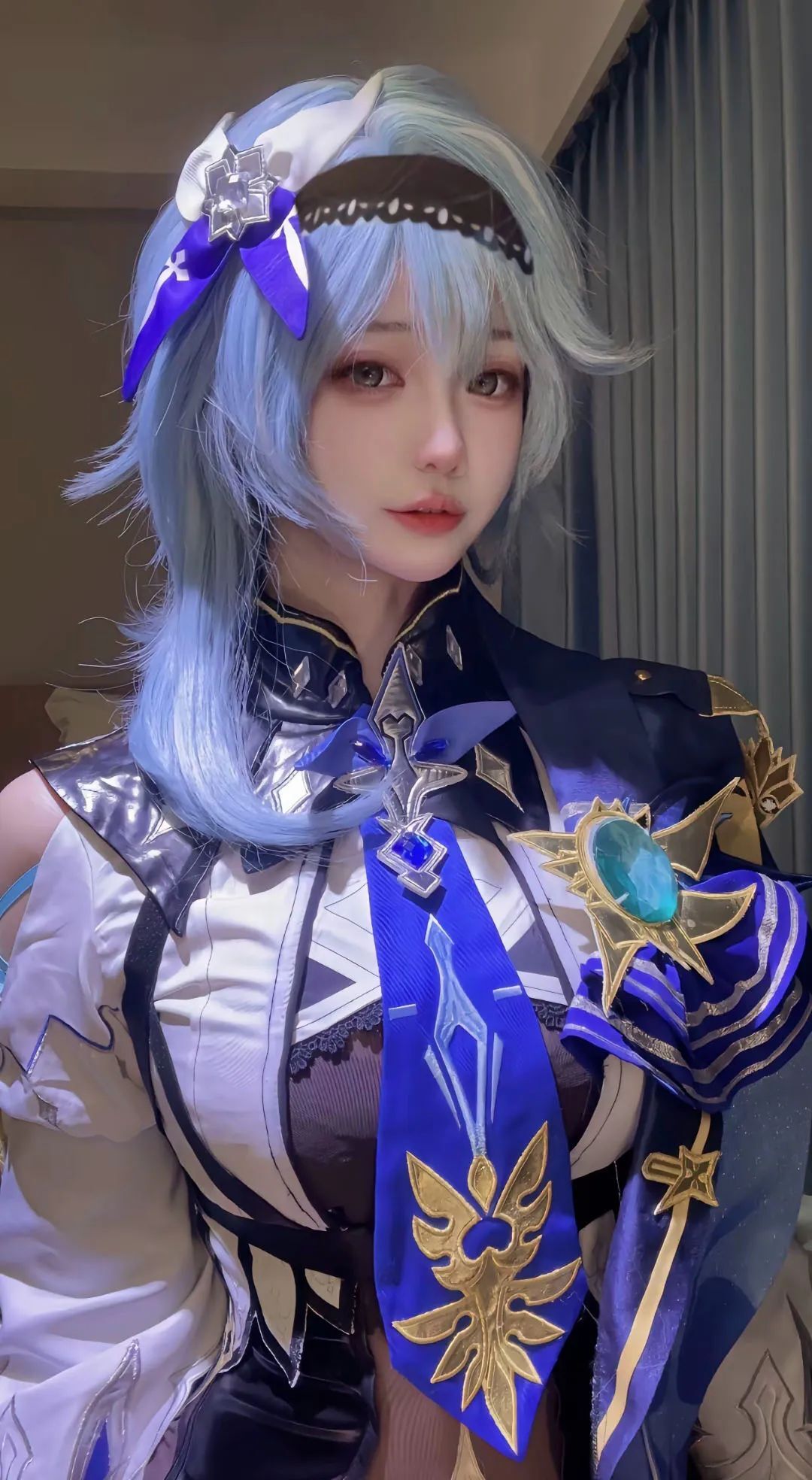 原神cos：白丝+女仆装，绫华大小姐太美了！白丝邪魅刻晴！旗袍申鹤，雷神黑丝太顶了！