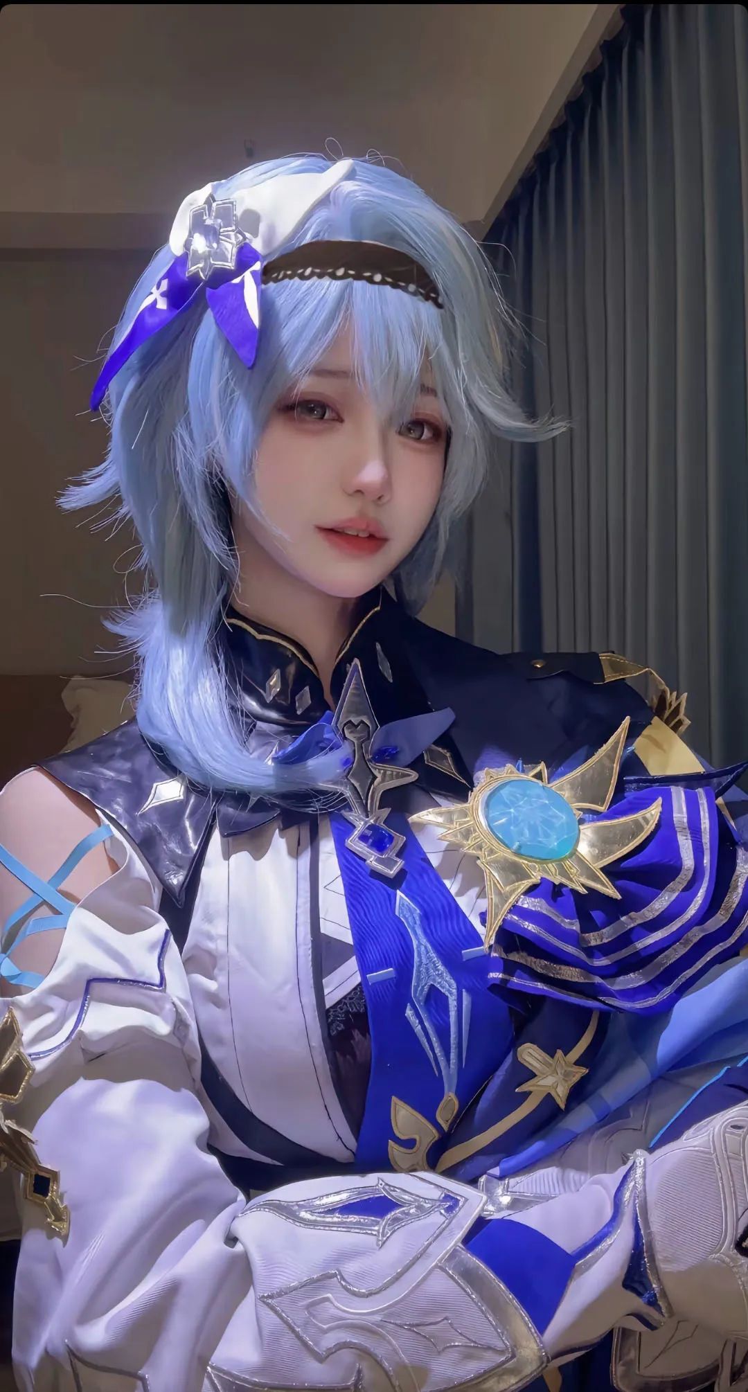 原神cos：白丝+女仆装，绫华大小姐太美了！白丝邪魅刻晴！旗袍申鹤，雷神黑丝太顶了！