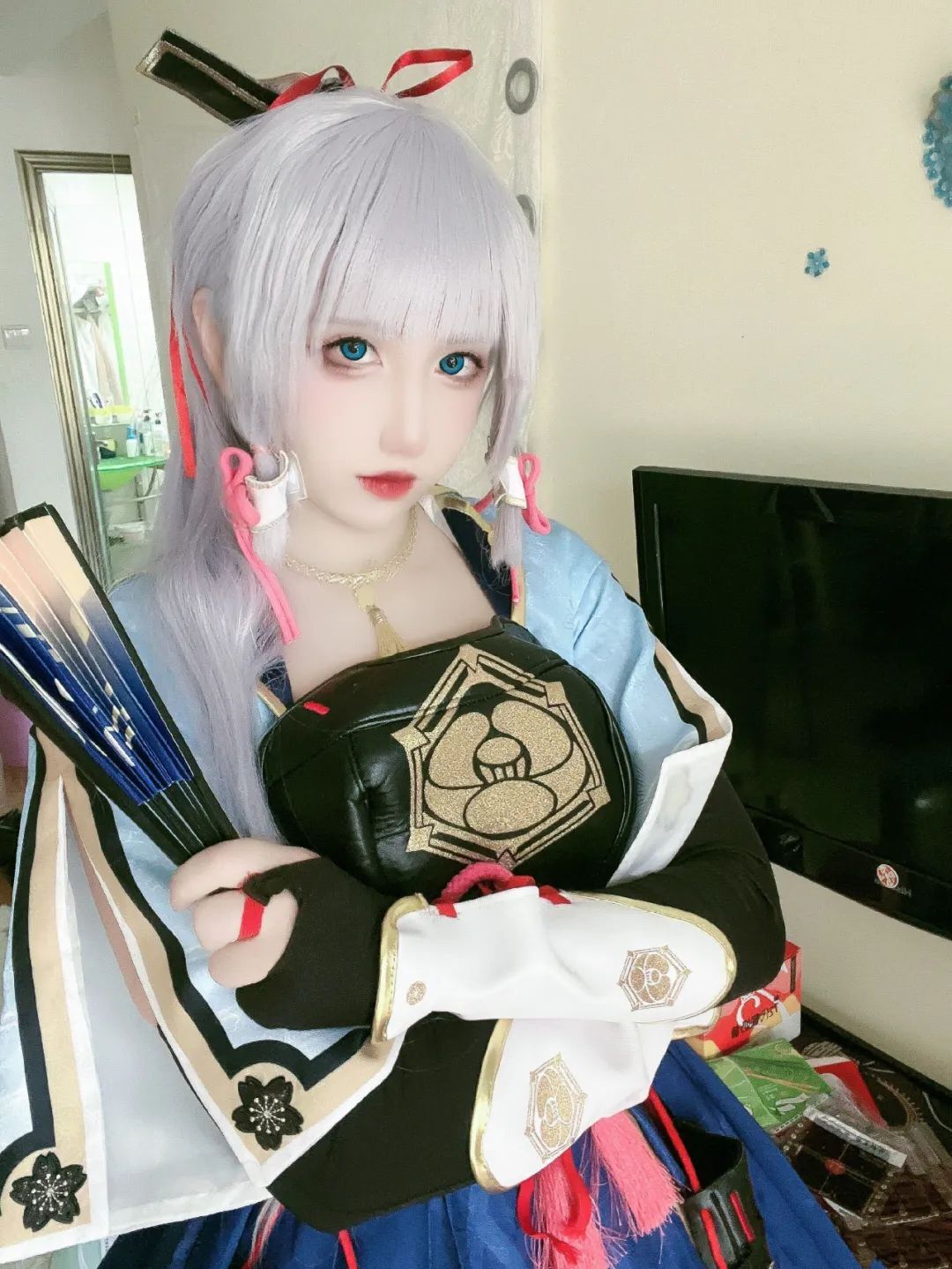原神cos：白丝+制服，护士刻晴太美了！OL制服雷神太顶了！申鹤仙女装让人狂喜！