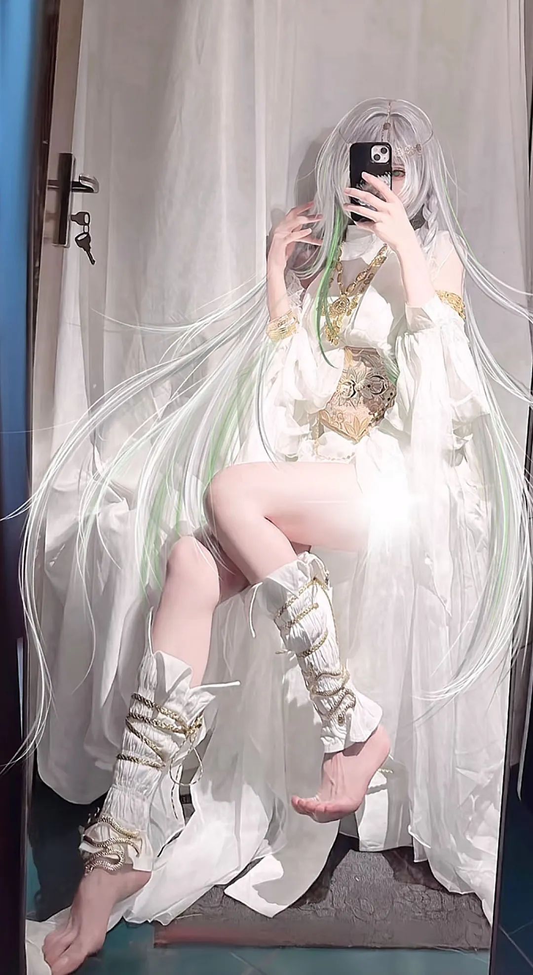 原神cos：雷神顶级制服！申鹤毛衣太成熟了！女仆神子让人狂喜！大草神新服装太美了！