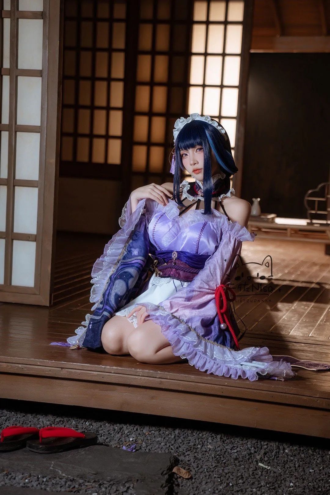 原神cos：白丝+兔女郎，心海太萌了！泳装妮露，雷神女仆，旗袍甘雨，红色旗袍申鹤太顶了！