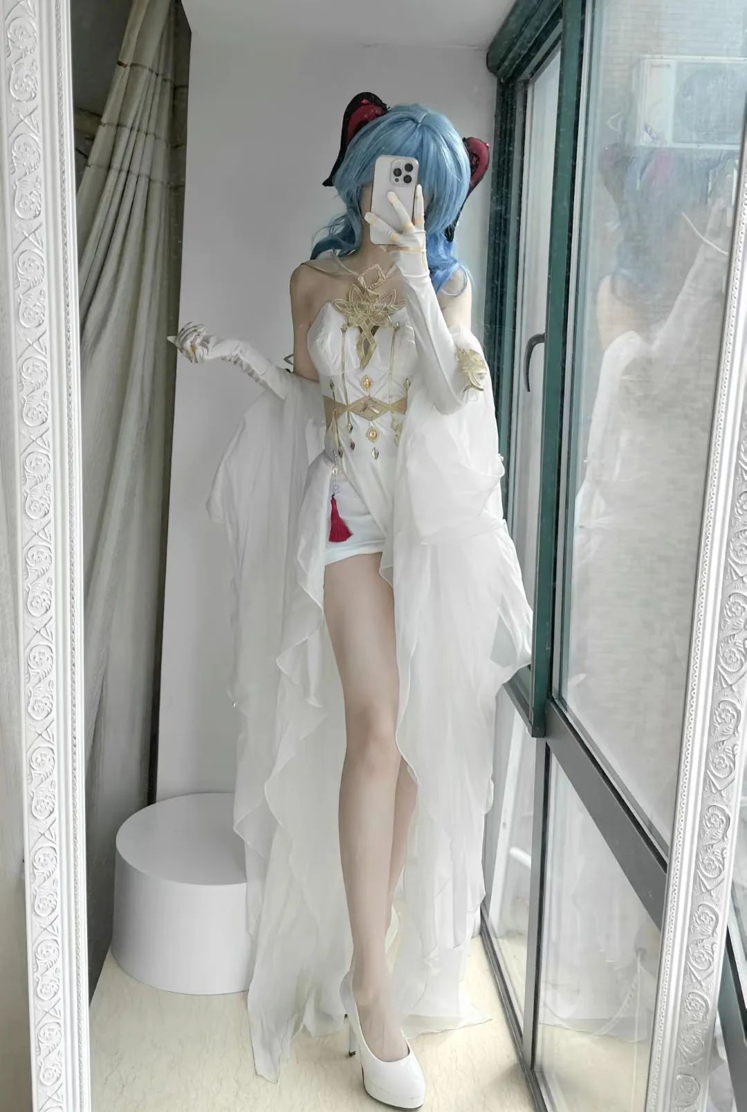 原神cso：白丝+婚纱，花嫁刻晴谁不爱？女仆胡桃古灵精怪！泳装心海太清凉了，花嫁神子让人狂喜！