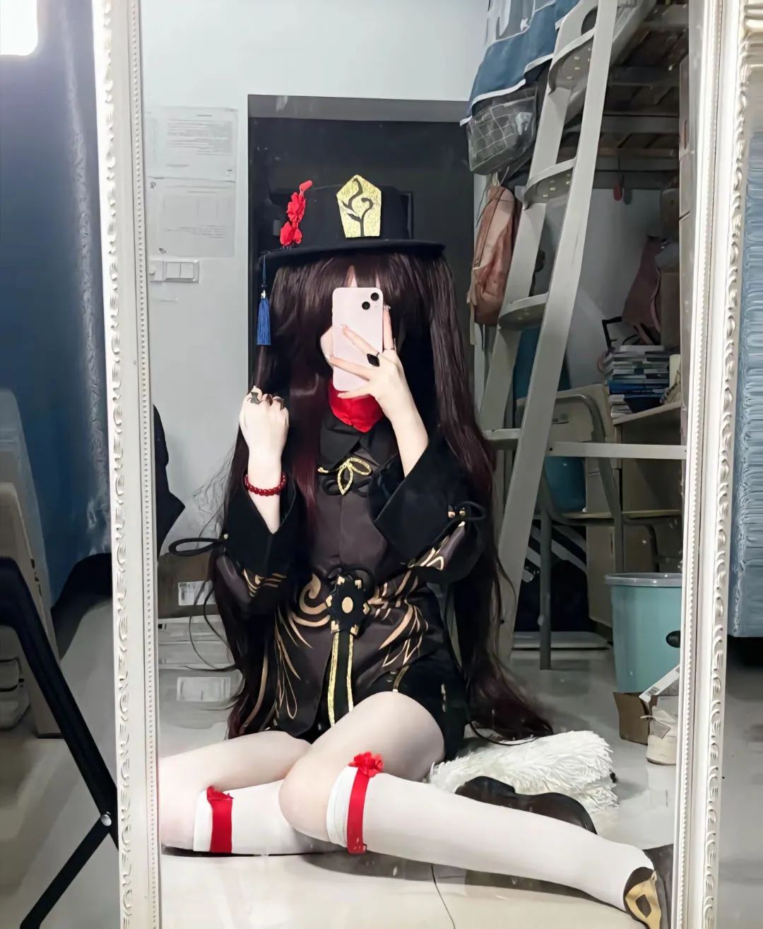 原神cos：黑丝+紧身皮衣，甘雨太御了！泳装绫华让人狂喜！女仆装雷神太萌了！白丝邪魅刻晴也不错！