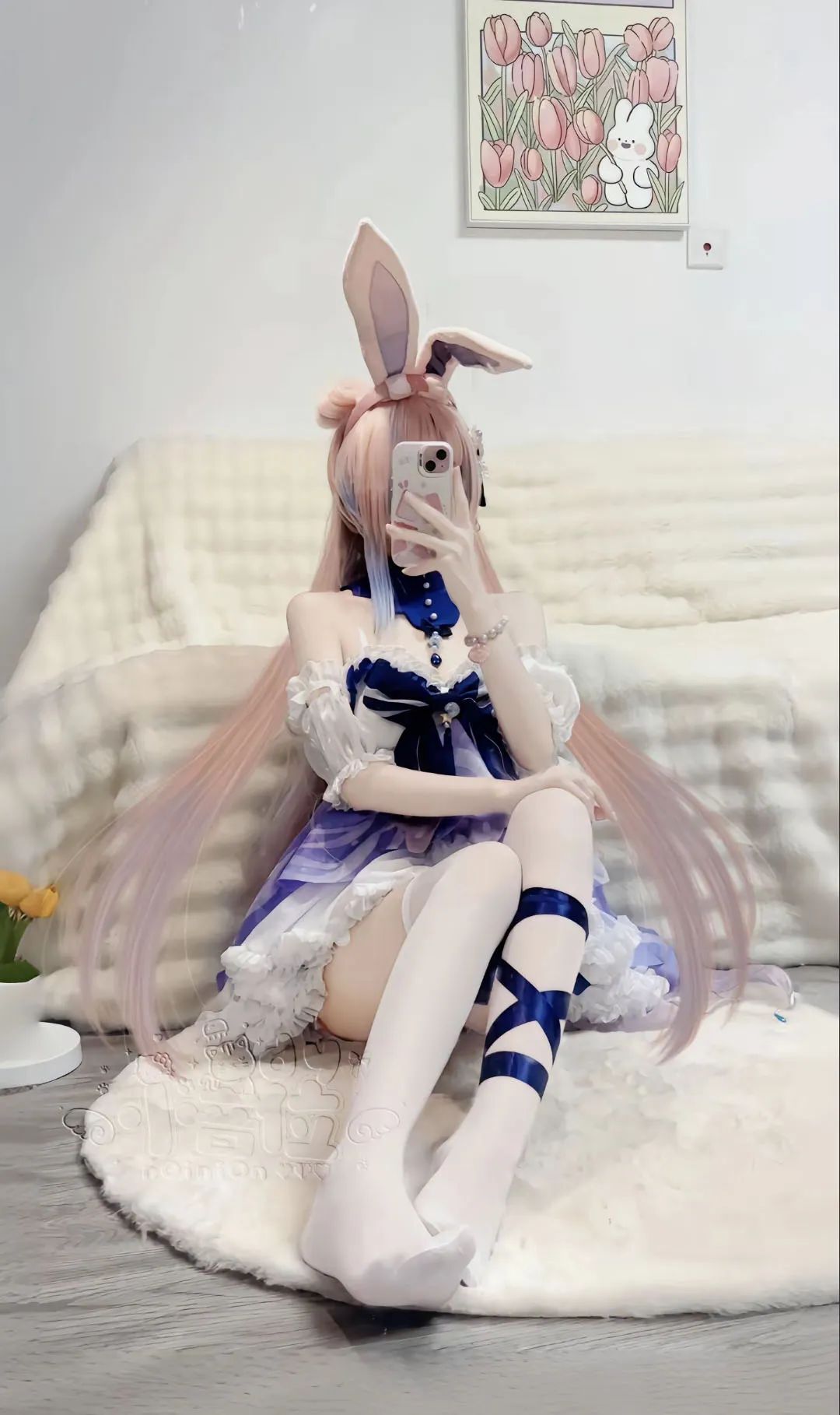 原神cos：黑丝+紧身皮衣，甘雨太御了！泳装绫华让人狂喜！女仆装雷神太萌了！白丝邪魅刻晴也不错！